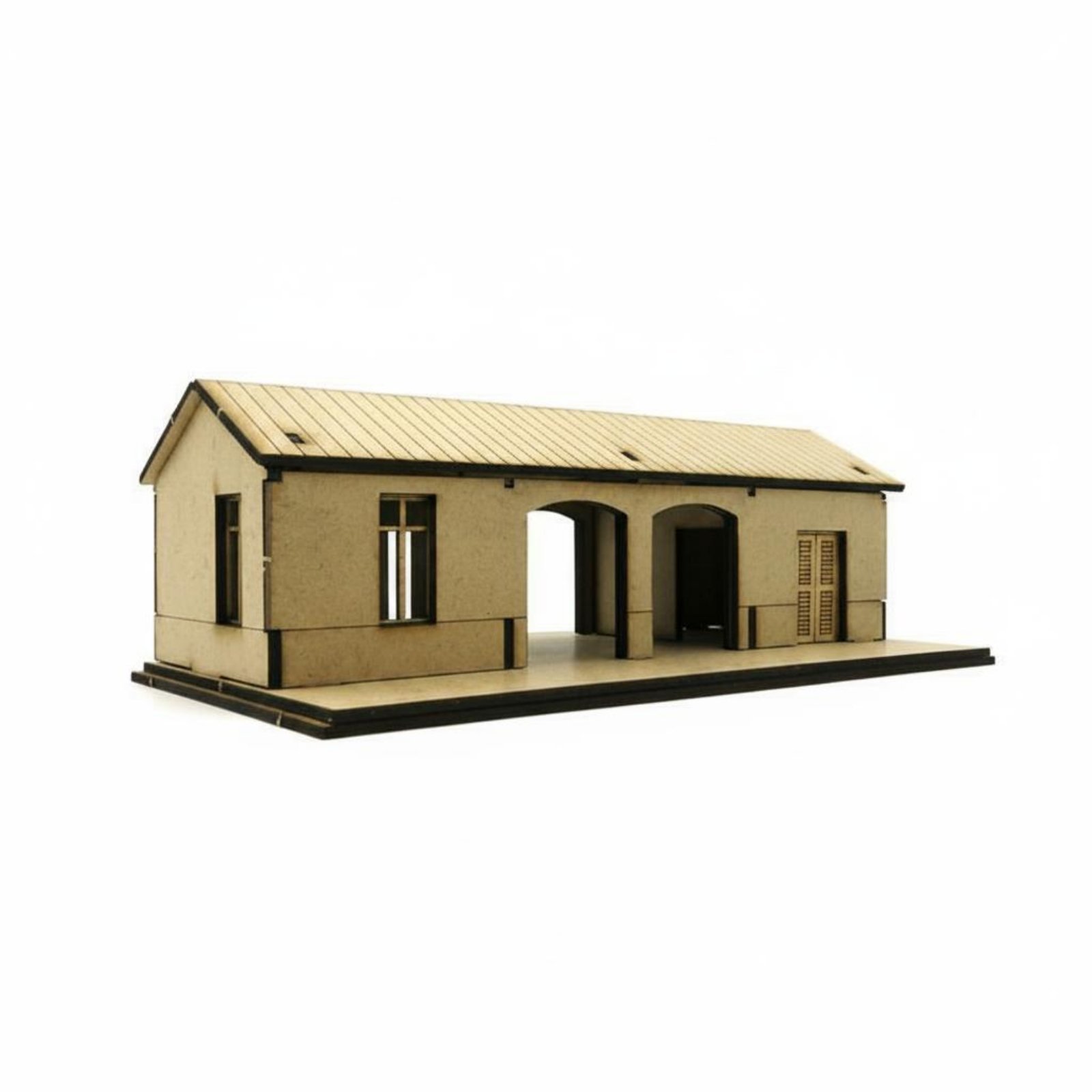 1/72 Scale Station House Kit