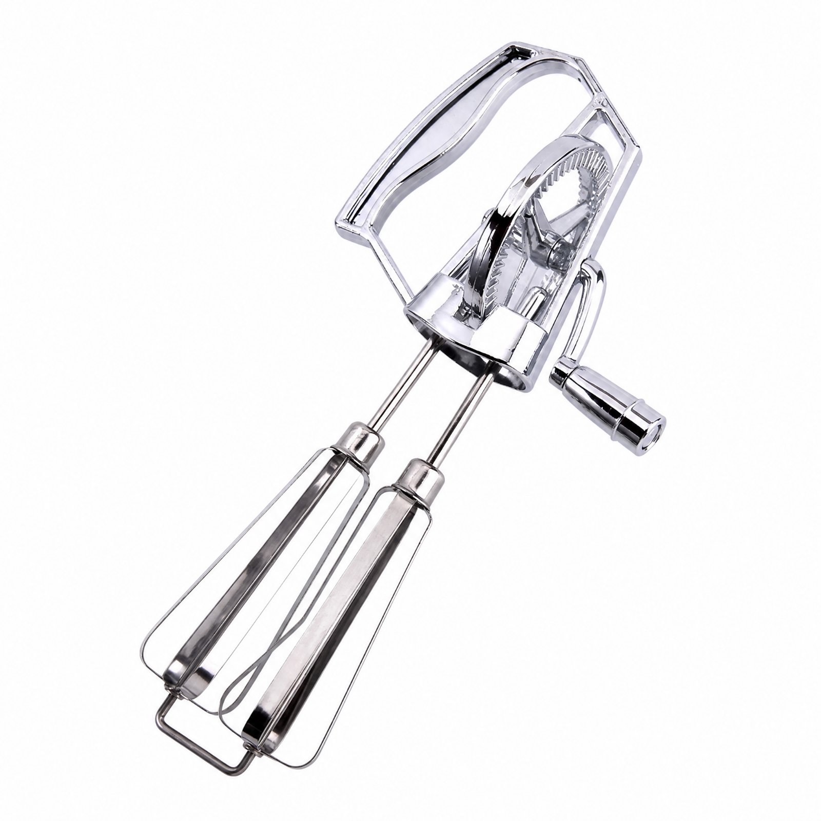 Stainless Steel Hand-Crank Egg Beater
