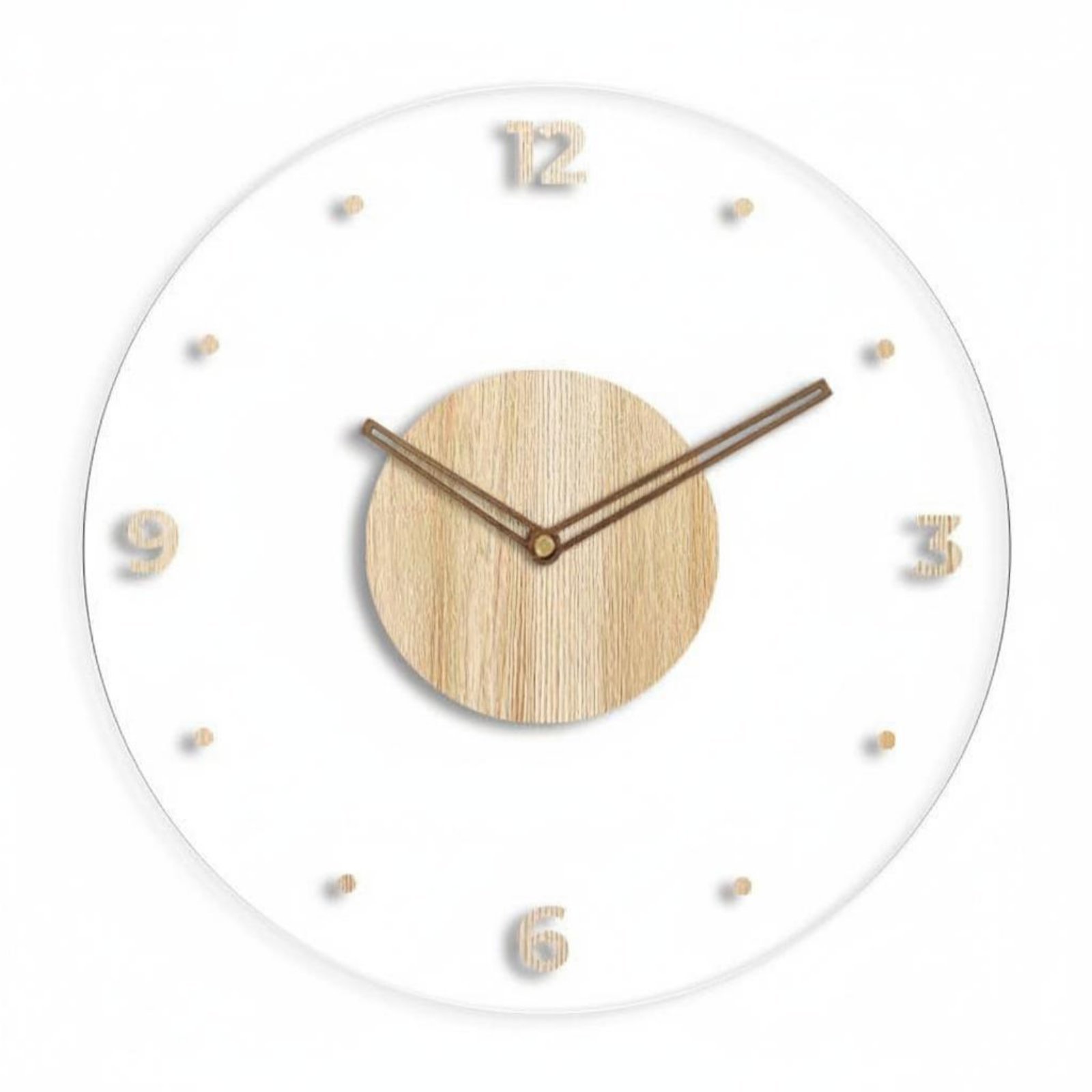 Acrylic Wall Clock – 30cm, Style A