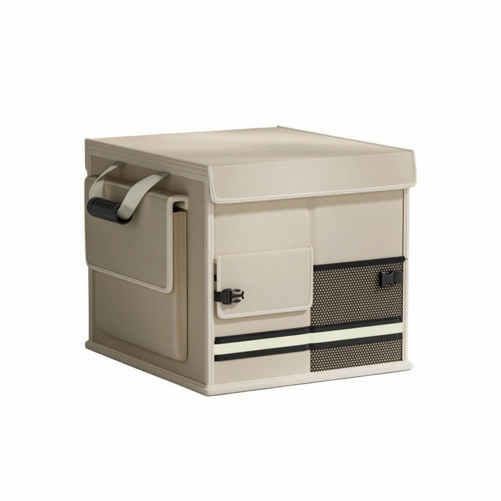 Foldable Trunk Organizer – Beige, 30L