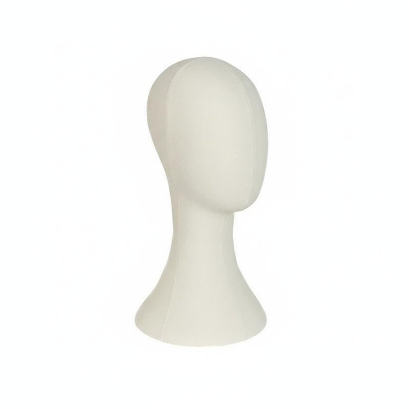 Velvet Mannequin Head Bust – Fabric Art 1