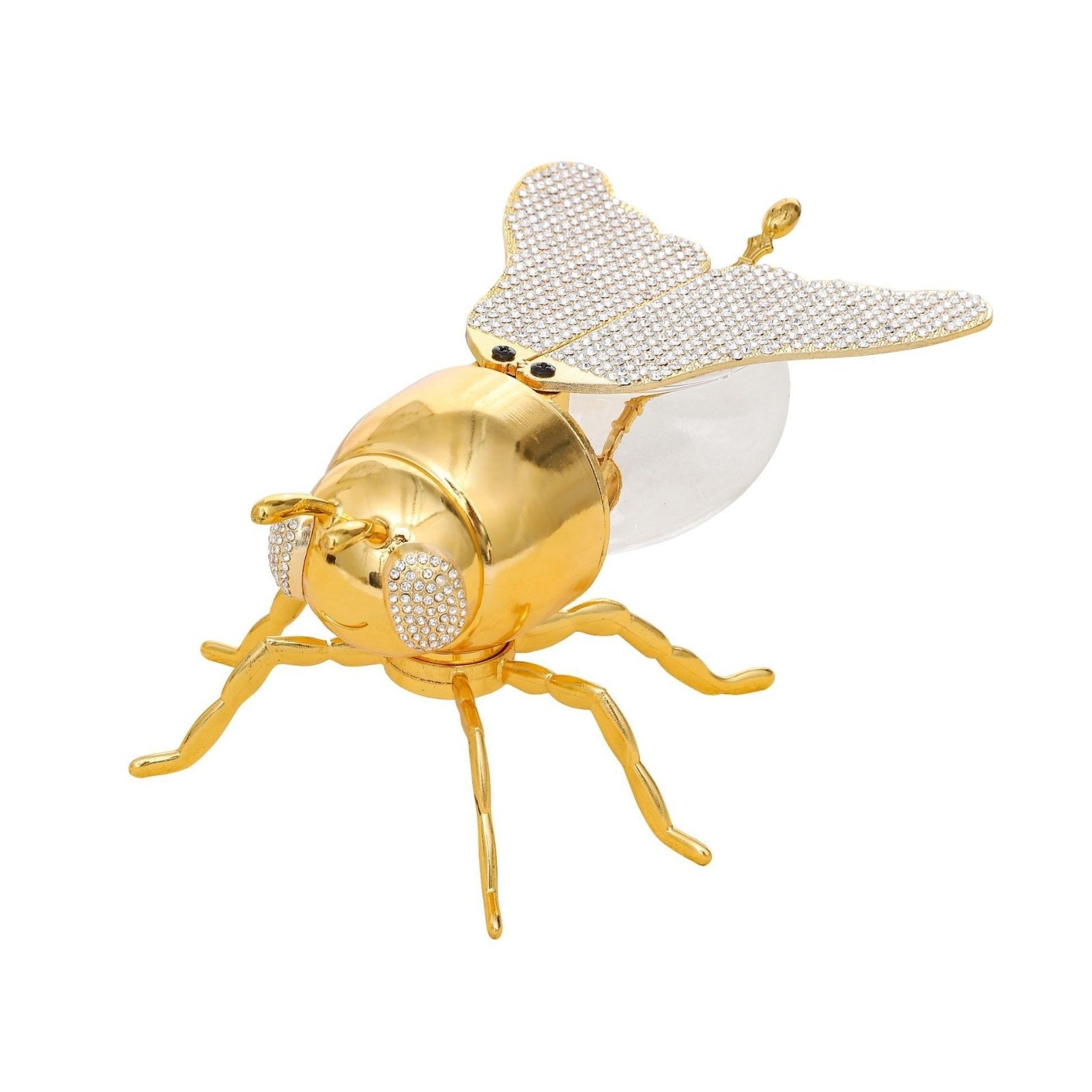 Bee-Shaped Glass Seasoning Jar