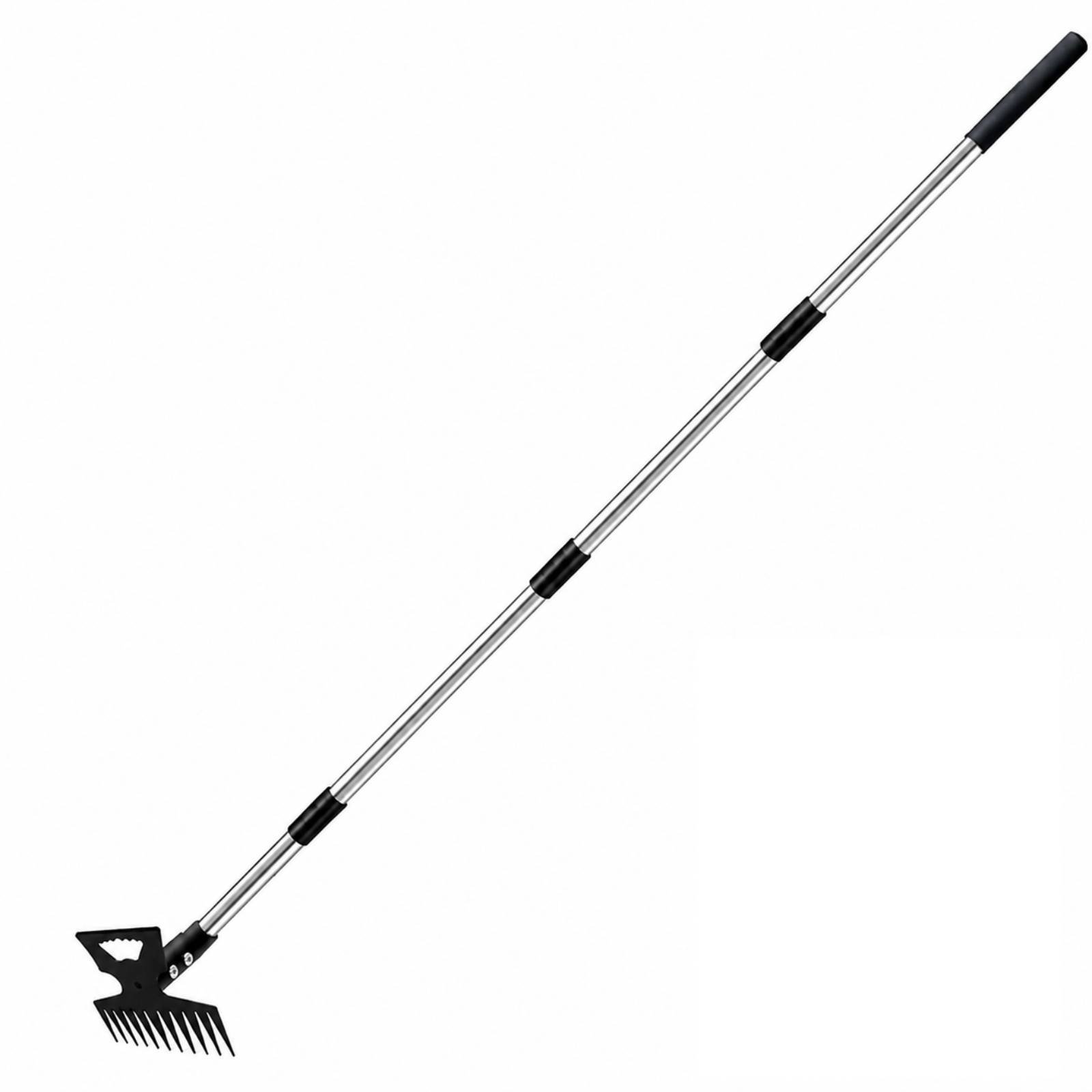 Stainless Steel Garden Hoe and Rake