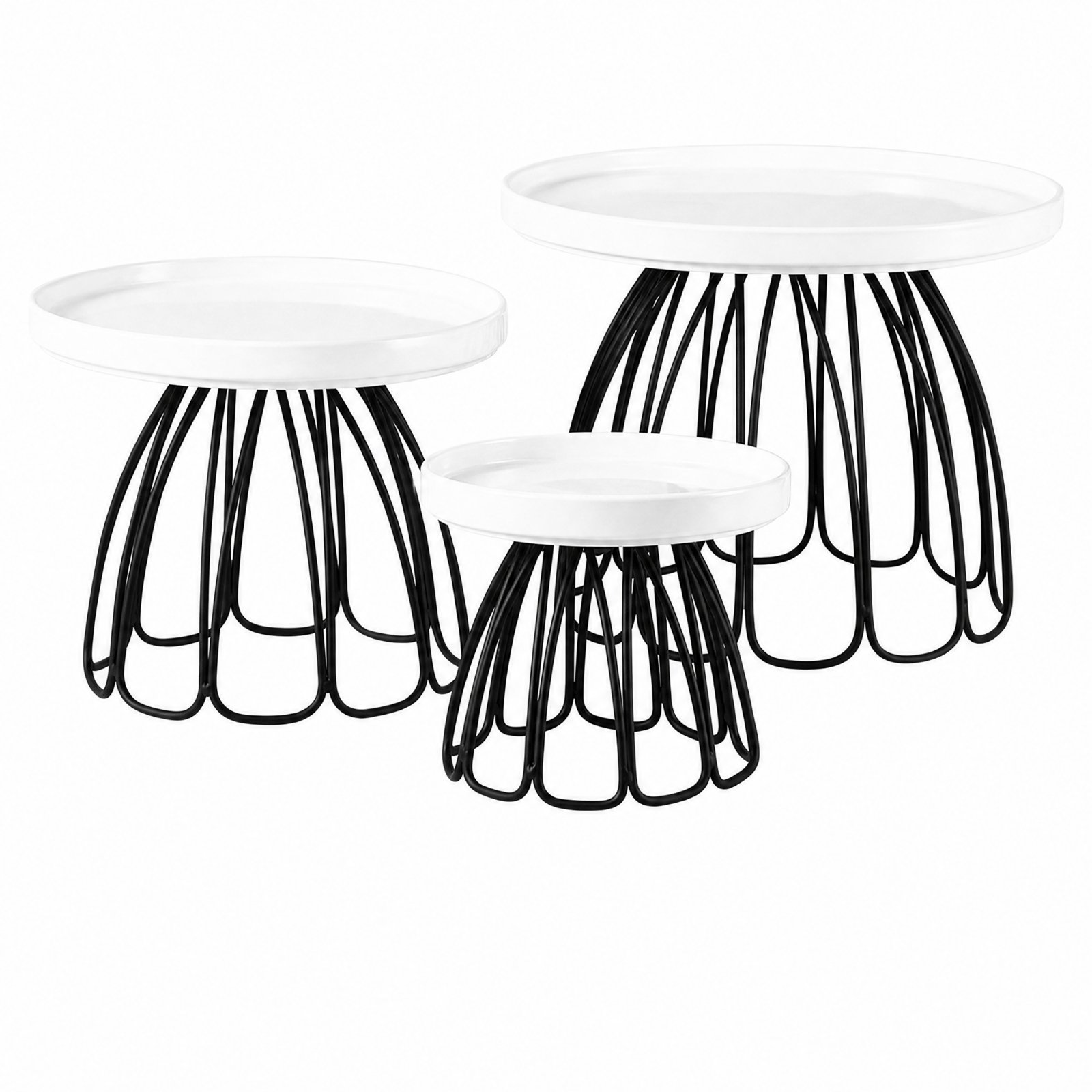 3-Piece Round Dessert Display Stand