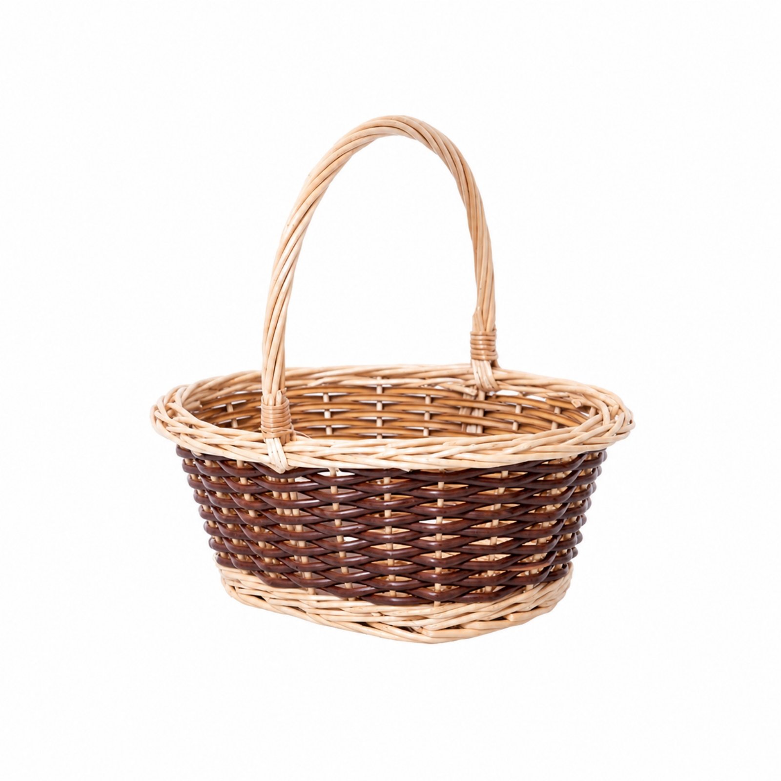 Oval Woven Organizer Basket
