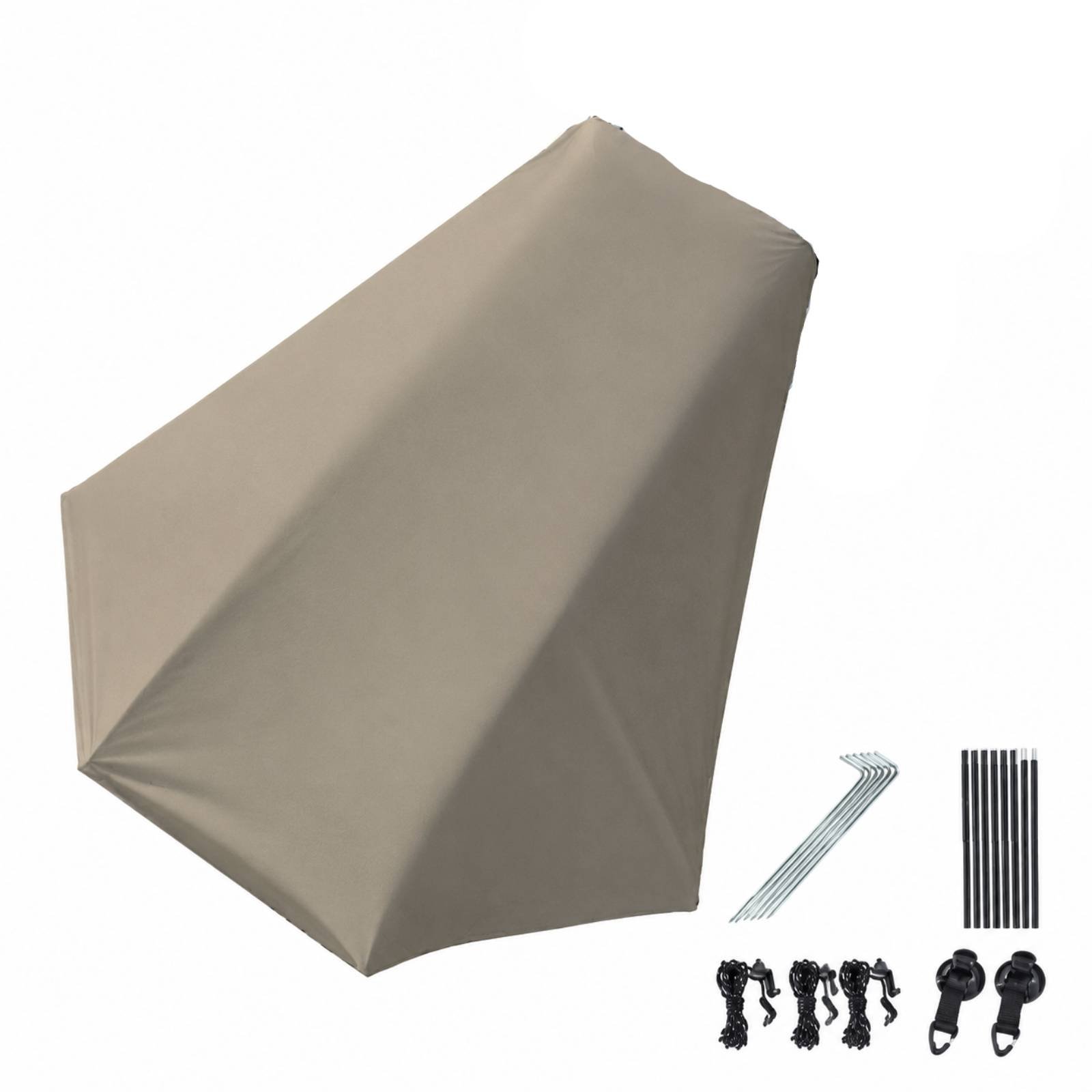 Butterfly-Shaped SUV Rear Awning