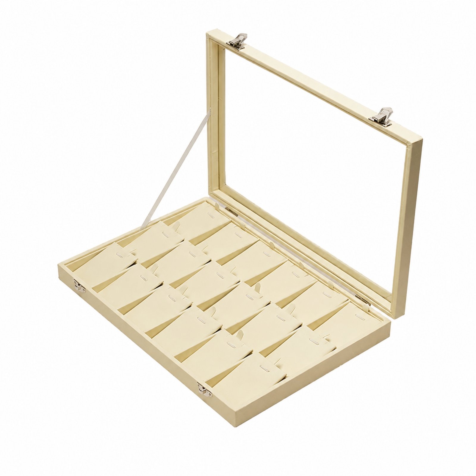 Jewelry Box with Glass Lid