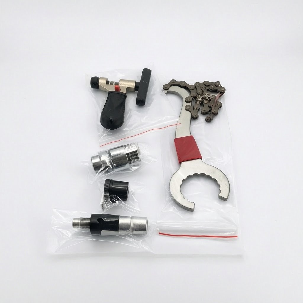 Bicycle Repair Tool Kit – 5 pc Puller Upg