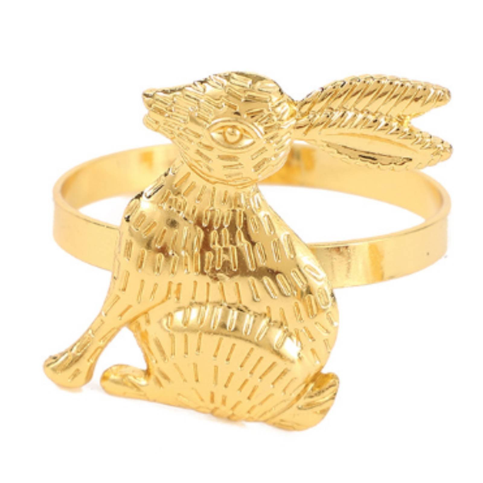 Bunny Napkin Holder Alloy – Gold