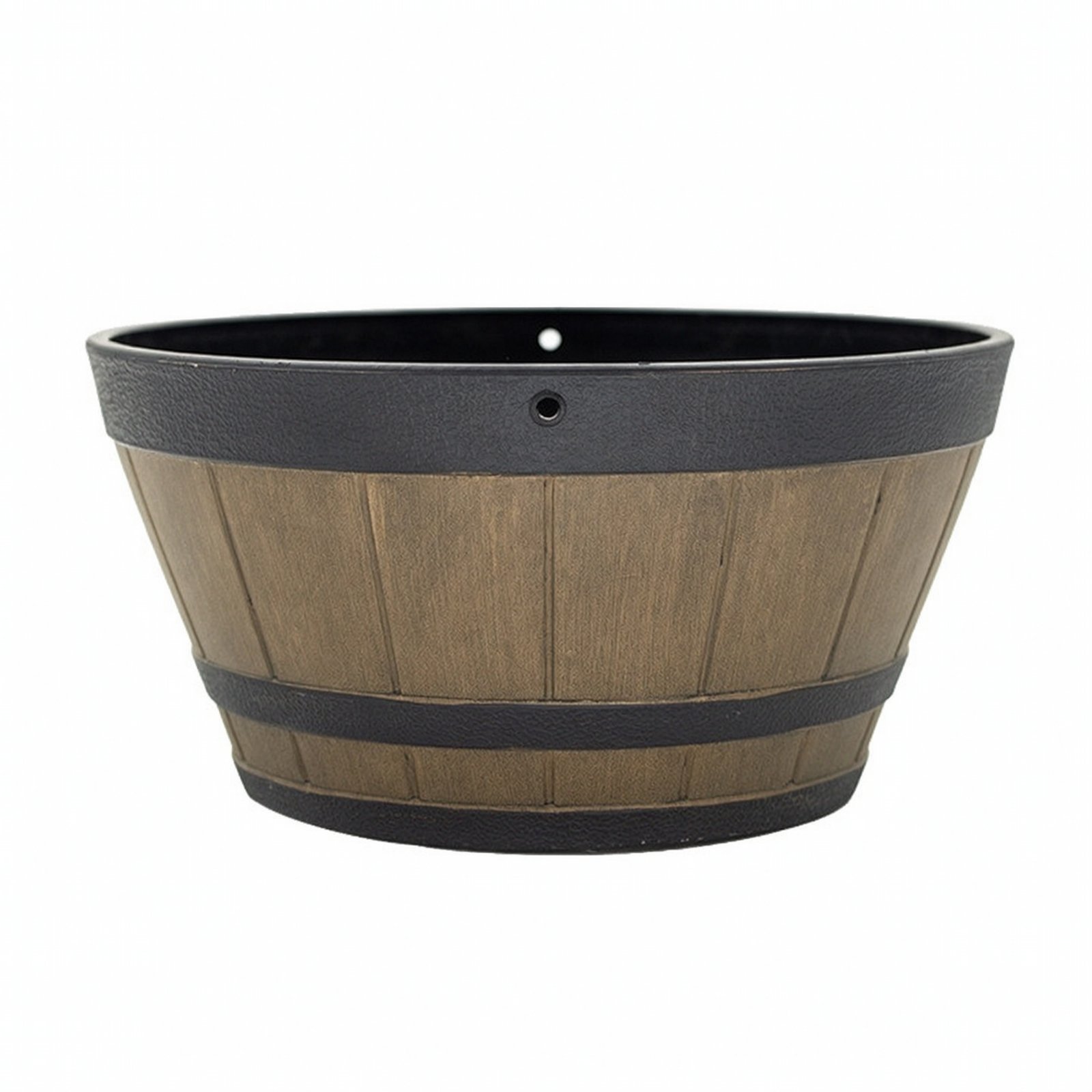 Wood Grain Hanging Planter