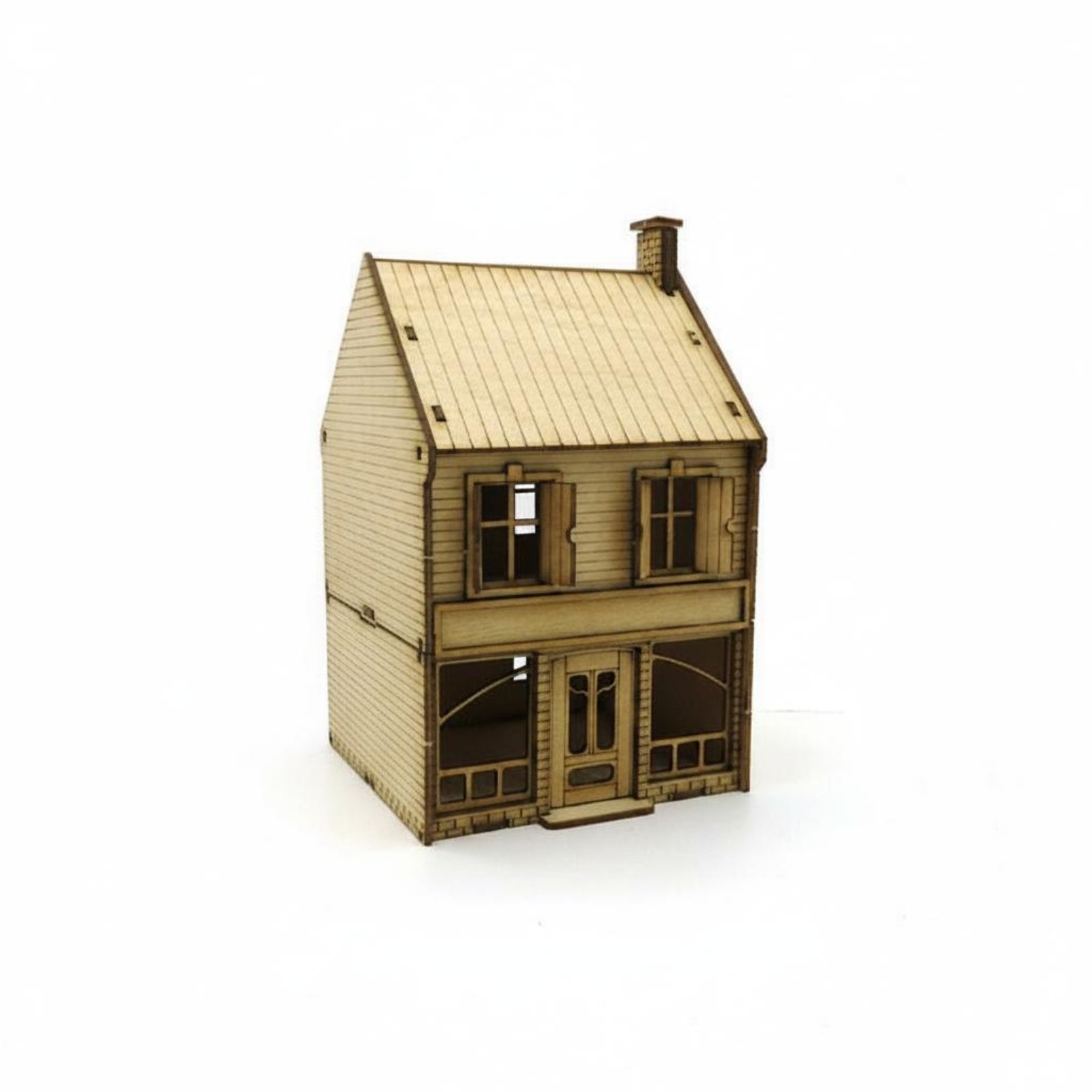 Two-Story European Shop Diorama