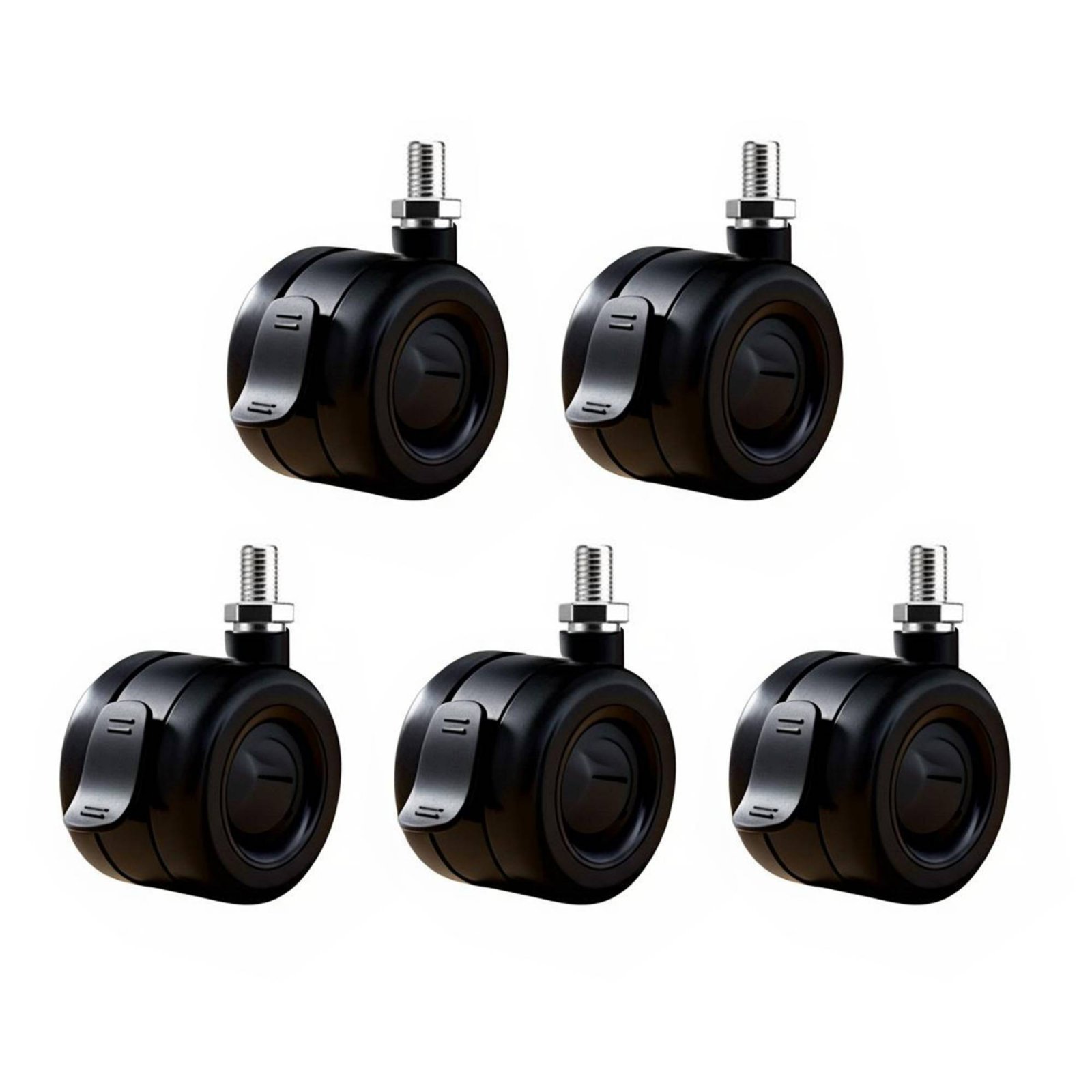 5-Piece Hollow Caster Wheels