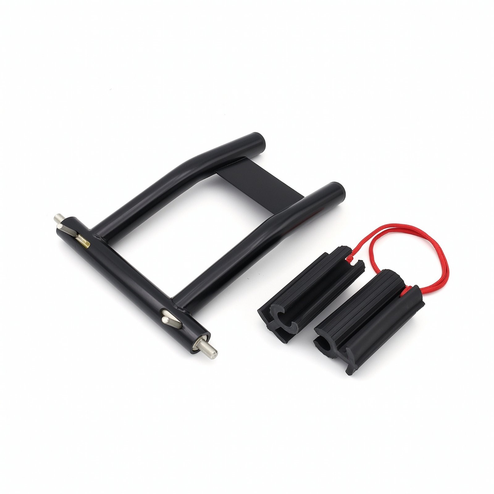Outboard Motor Support with Blocks