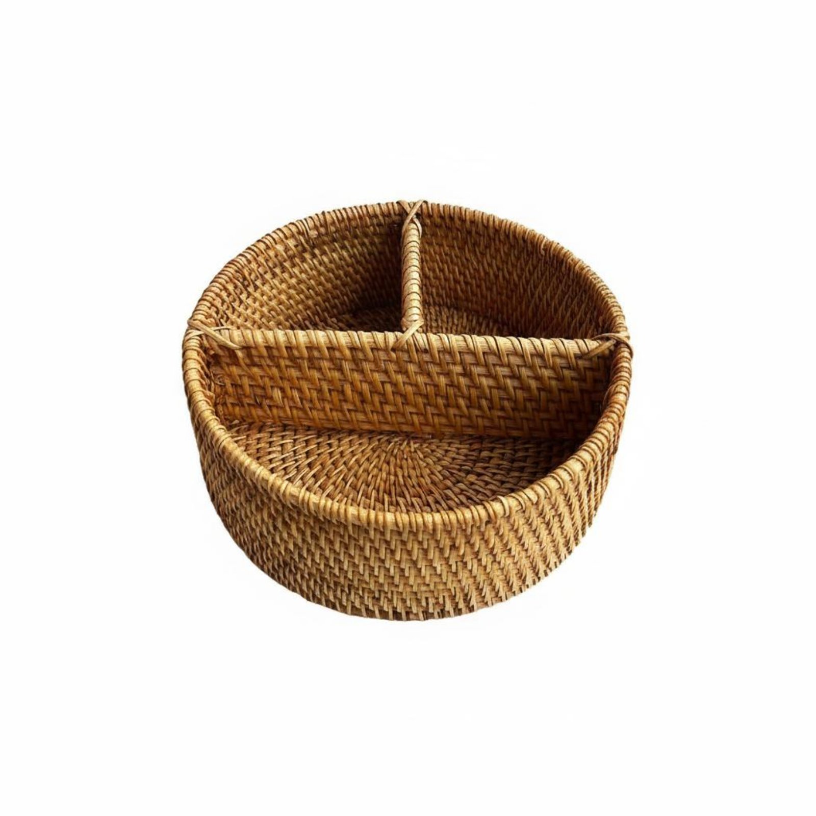 Woven Rattan Storage Basket