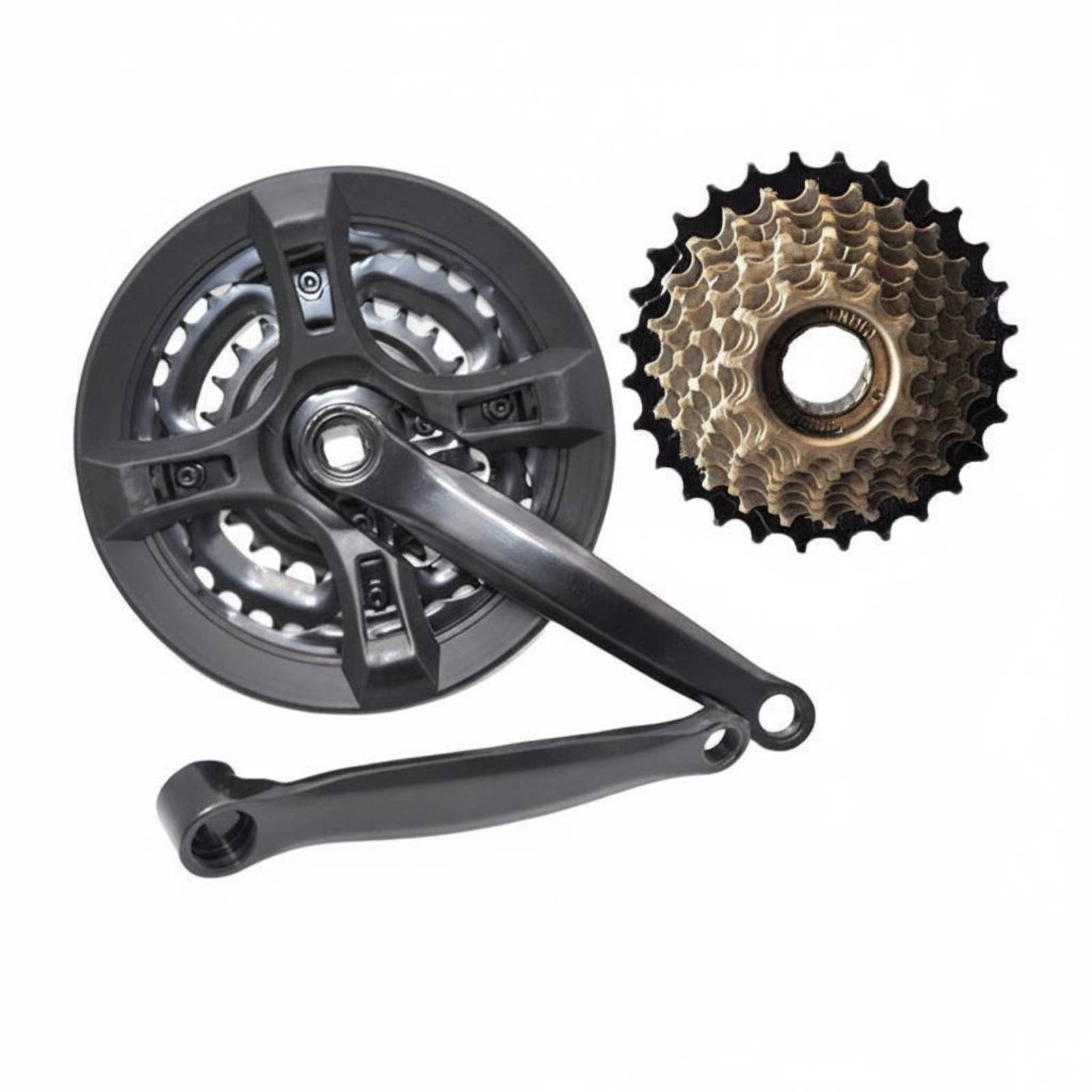 Crankset and Freewheel Set