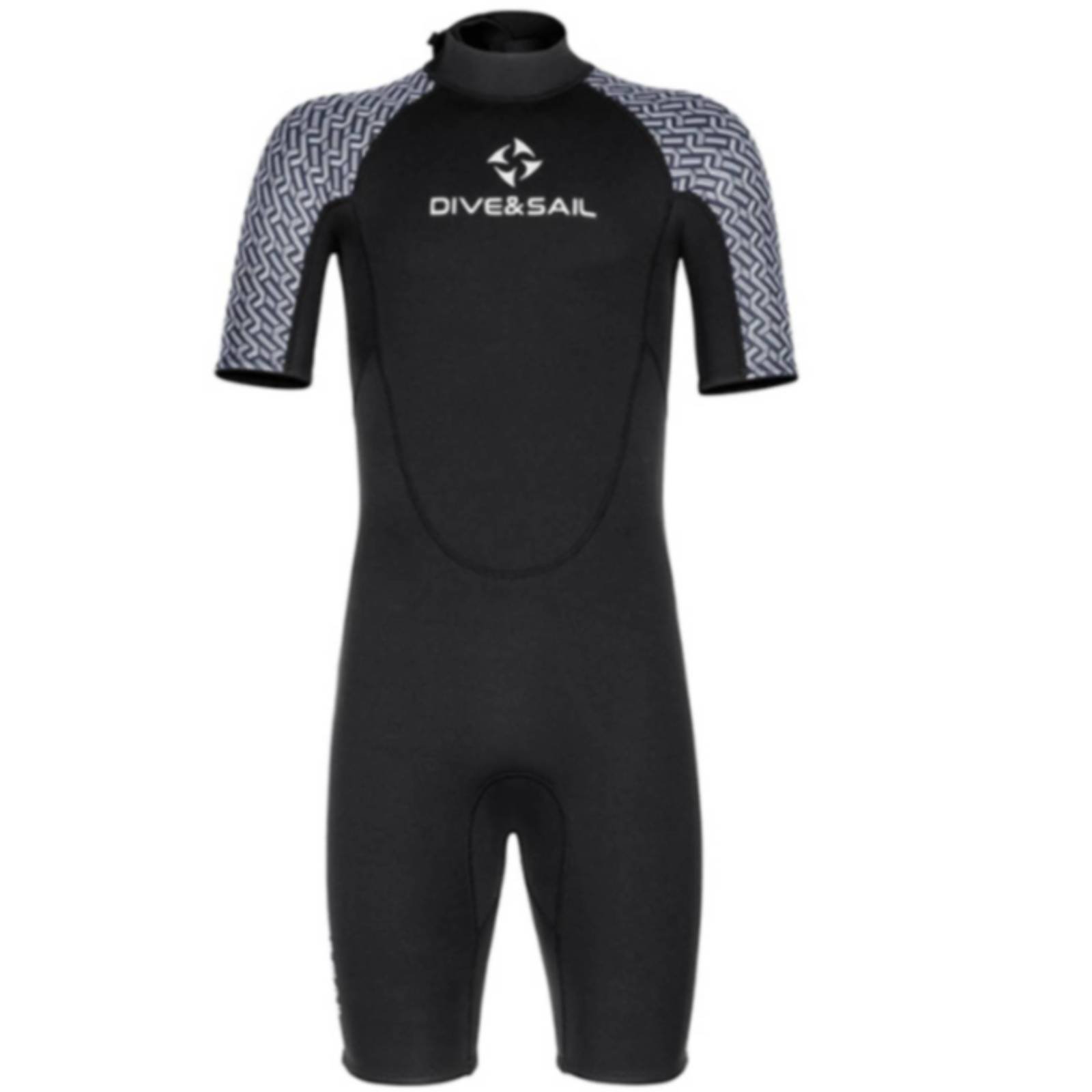 Snug-Fitting Shorty Wetsuit