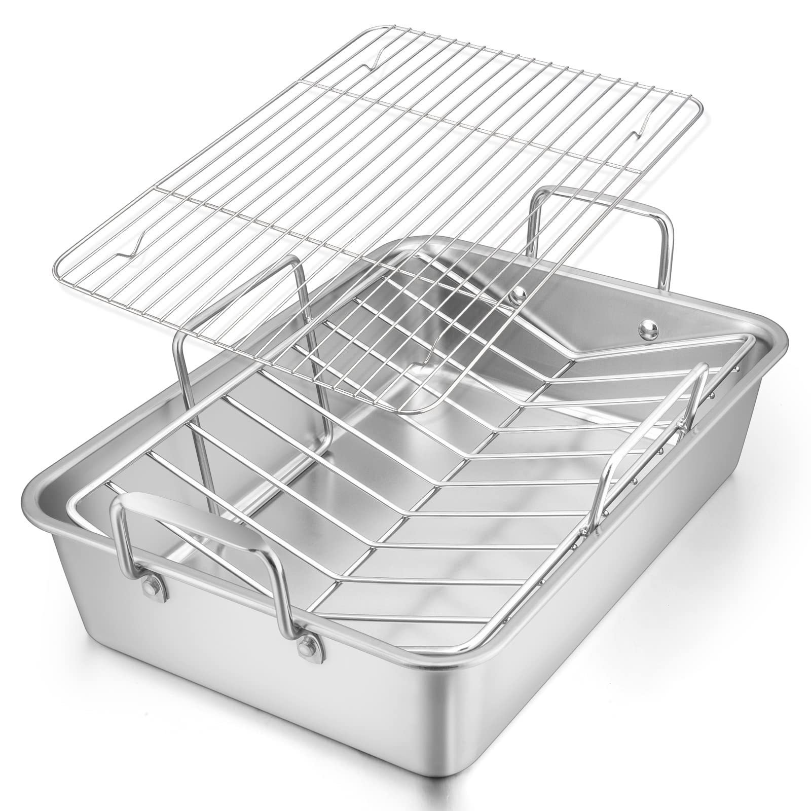 18-Quart Stainless Steel Roasting Pan