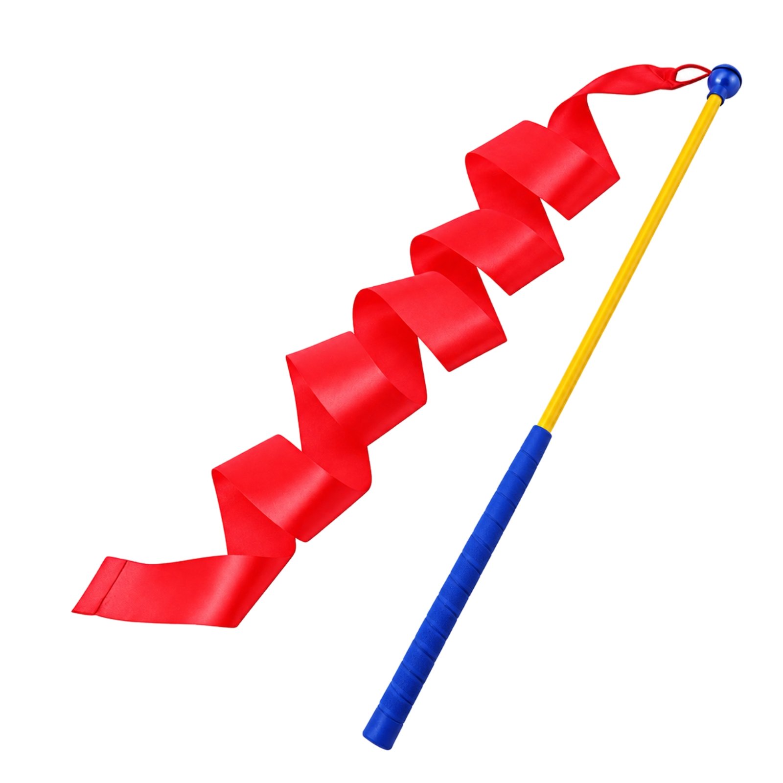 Golf Swing Training Rod with Red Ribbon