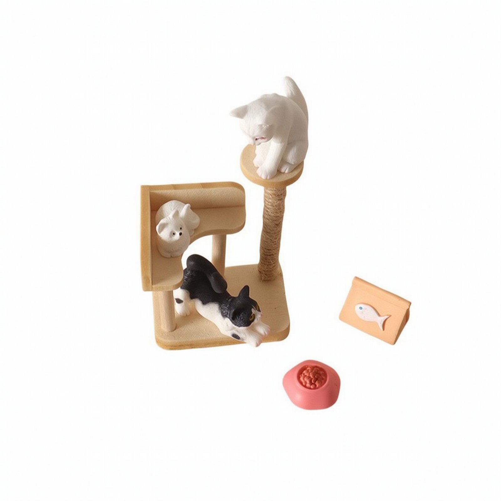 Wooden Miniature Cat Climber