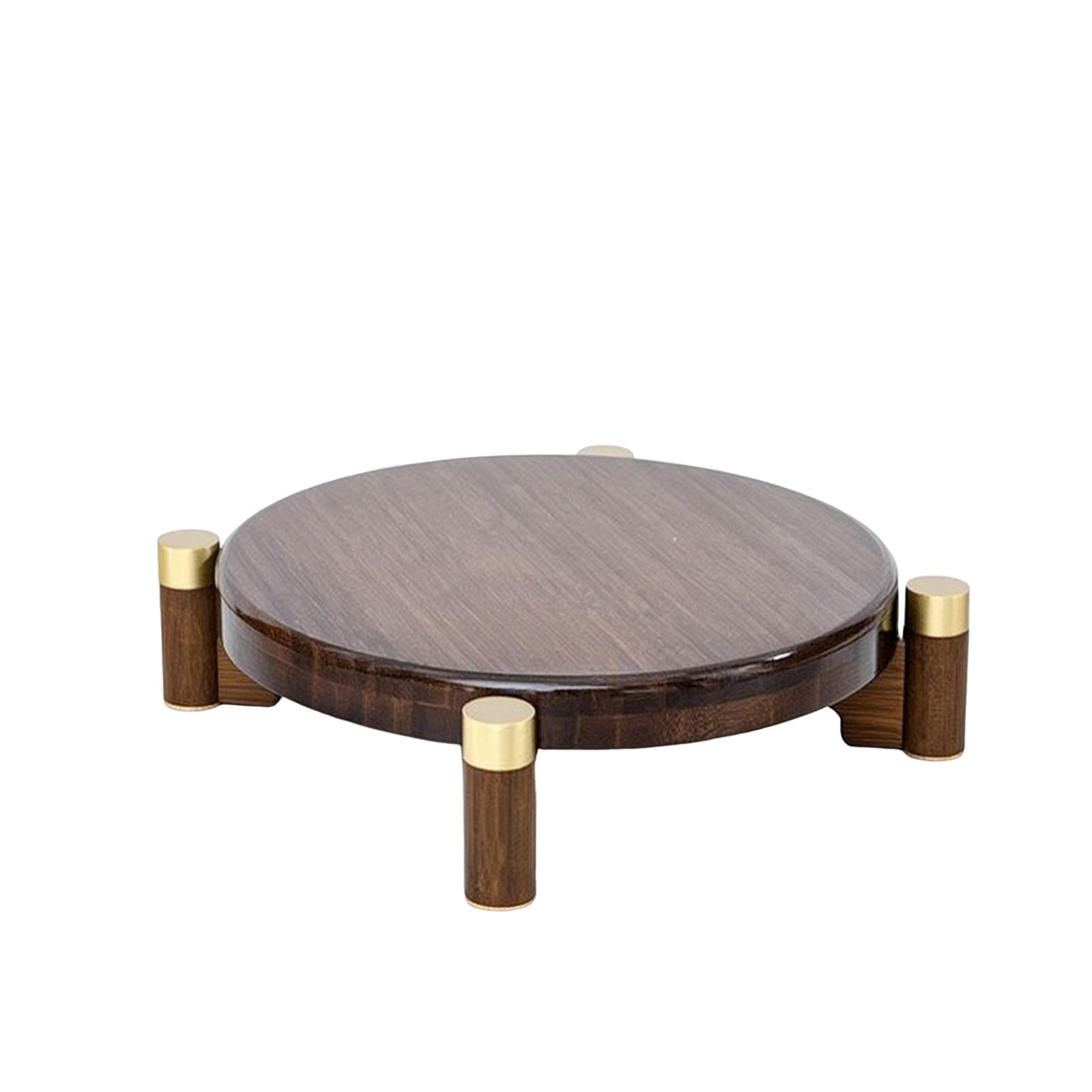 Round Bamboo Plant Stand