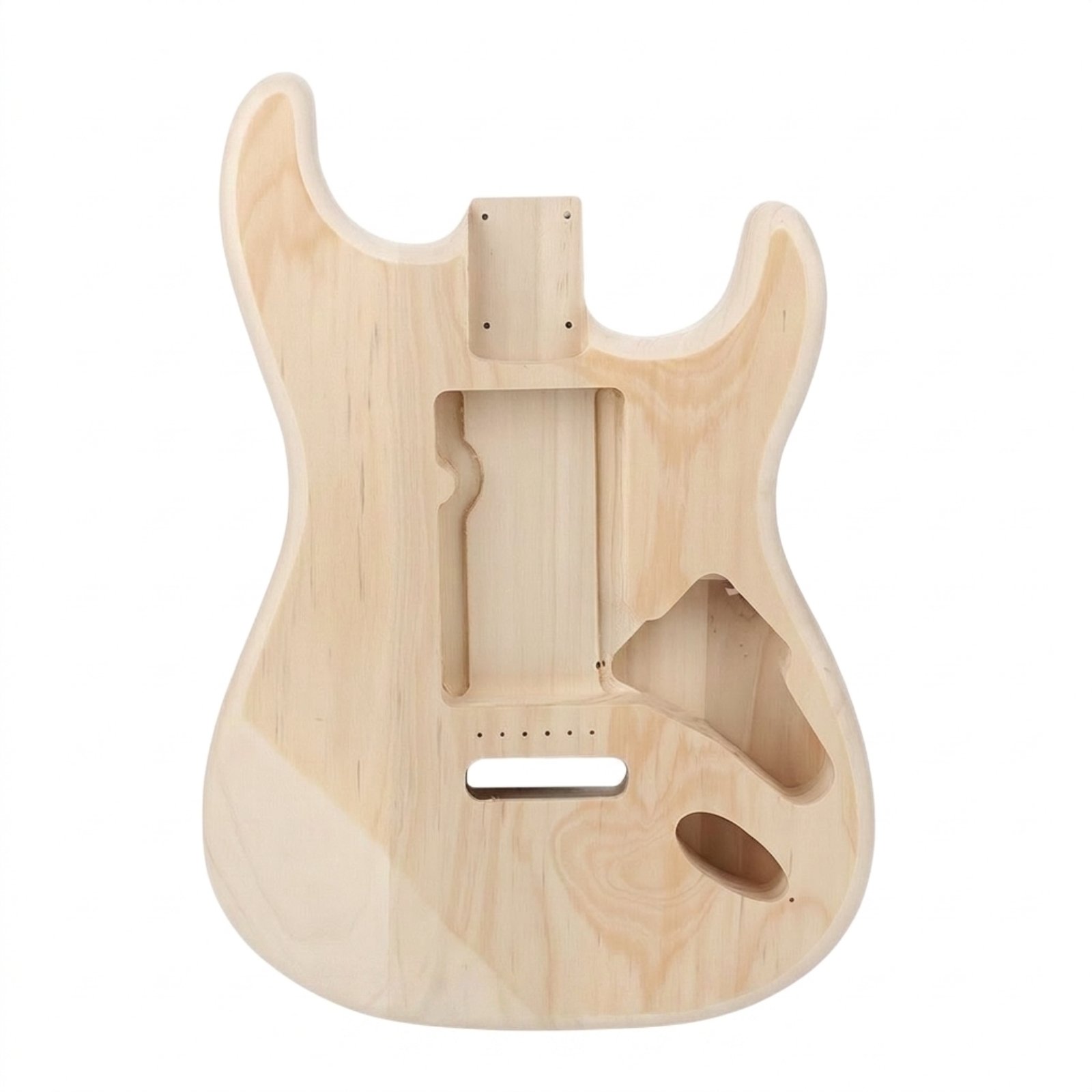 Unfinished Paulownia Guitar Body