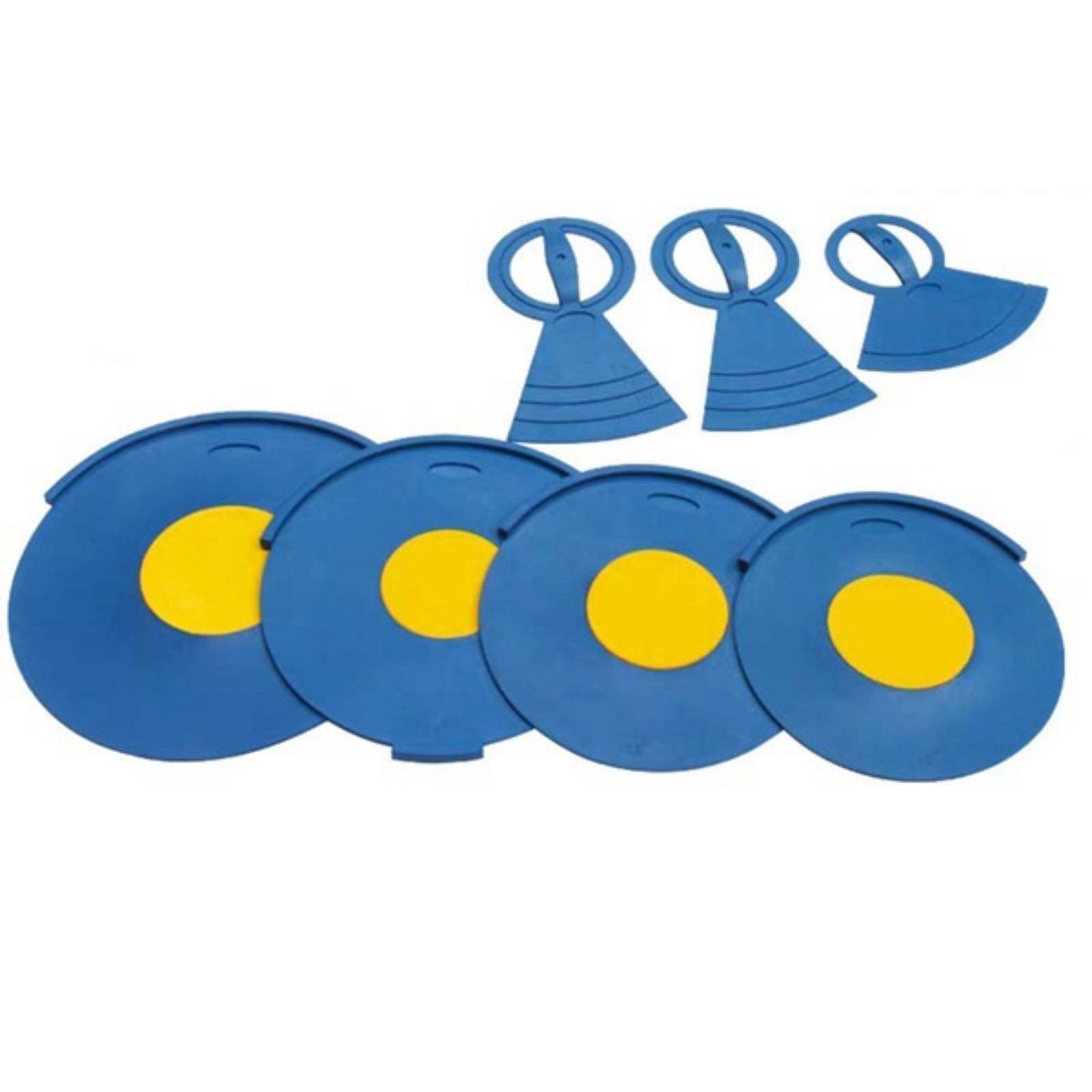 11-Piece Drum Practice Mute Pads
