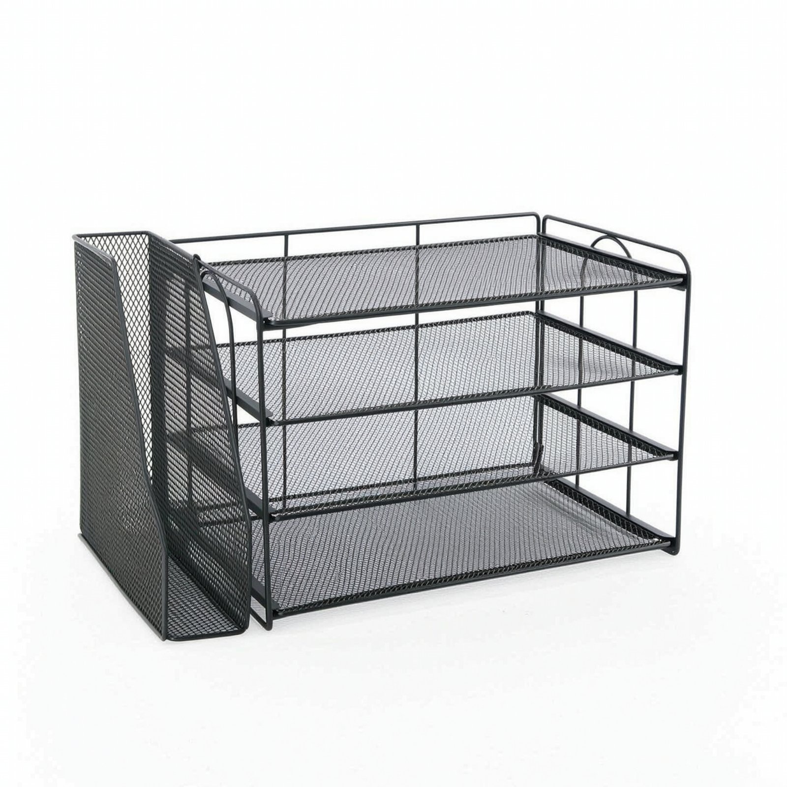 Mesh Desk Organizer with File Slot