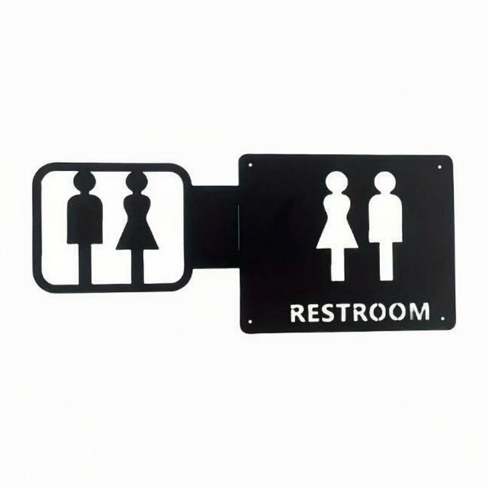 Toilet Sign Double Sided