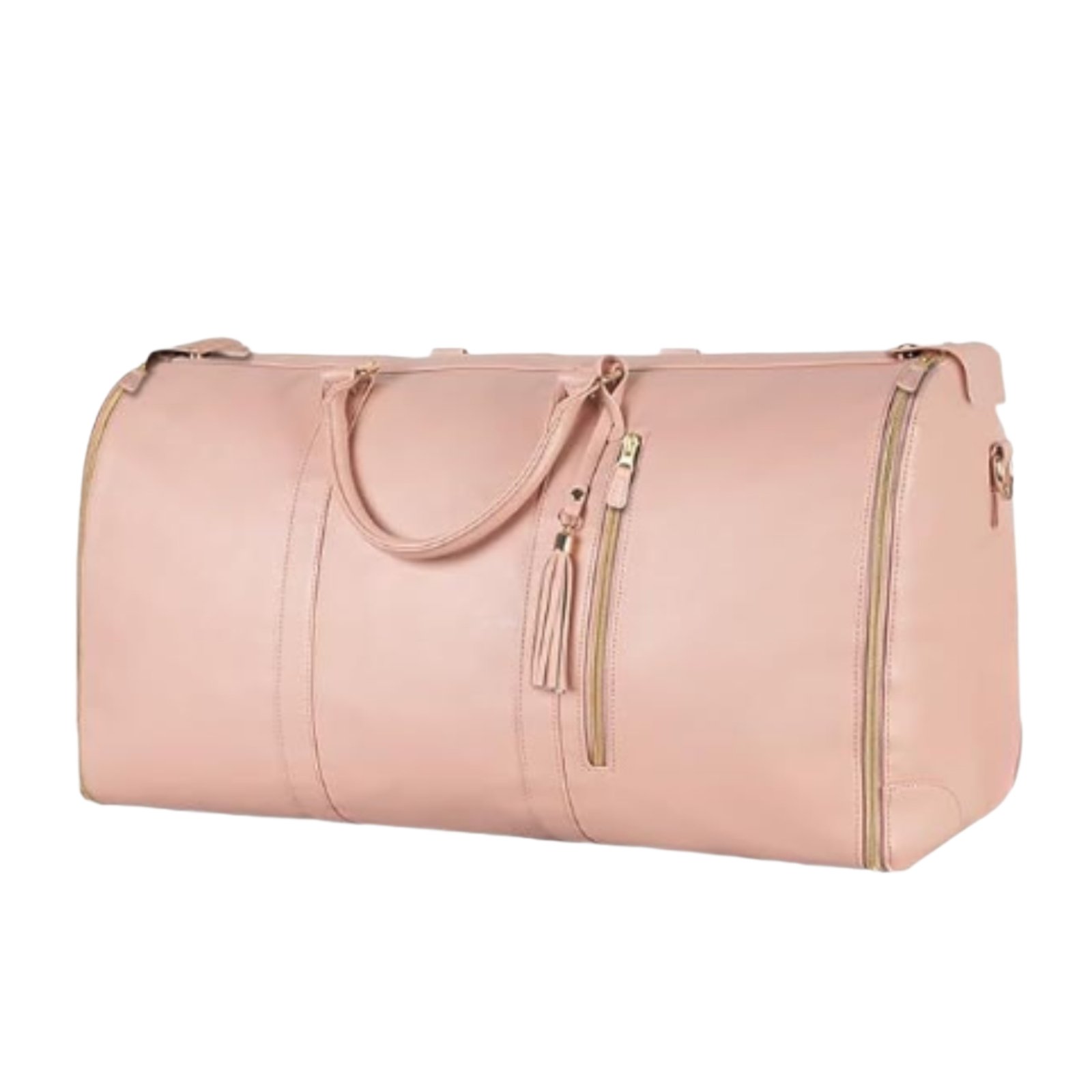 PU Leather Garment Duffel Bag