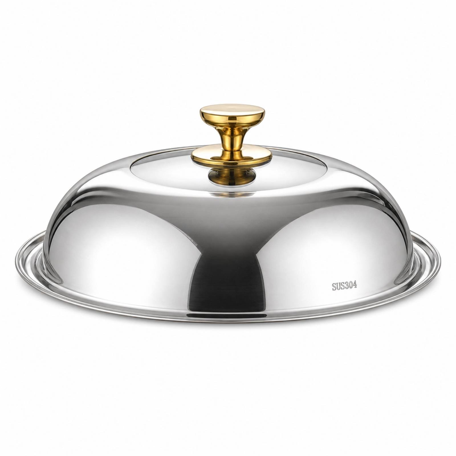Pot Lid Transparent Stainless Steel