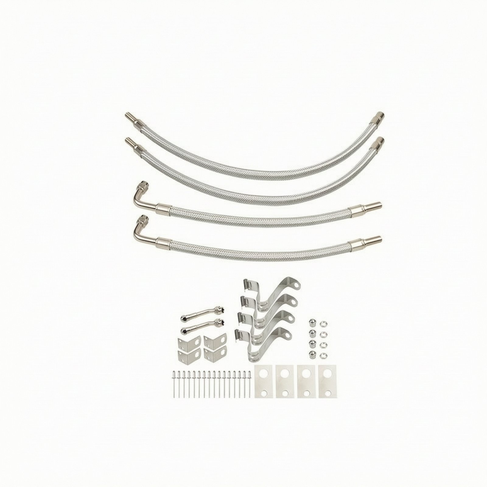 Braided Stainless Steel Air Extension Kit