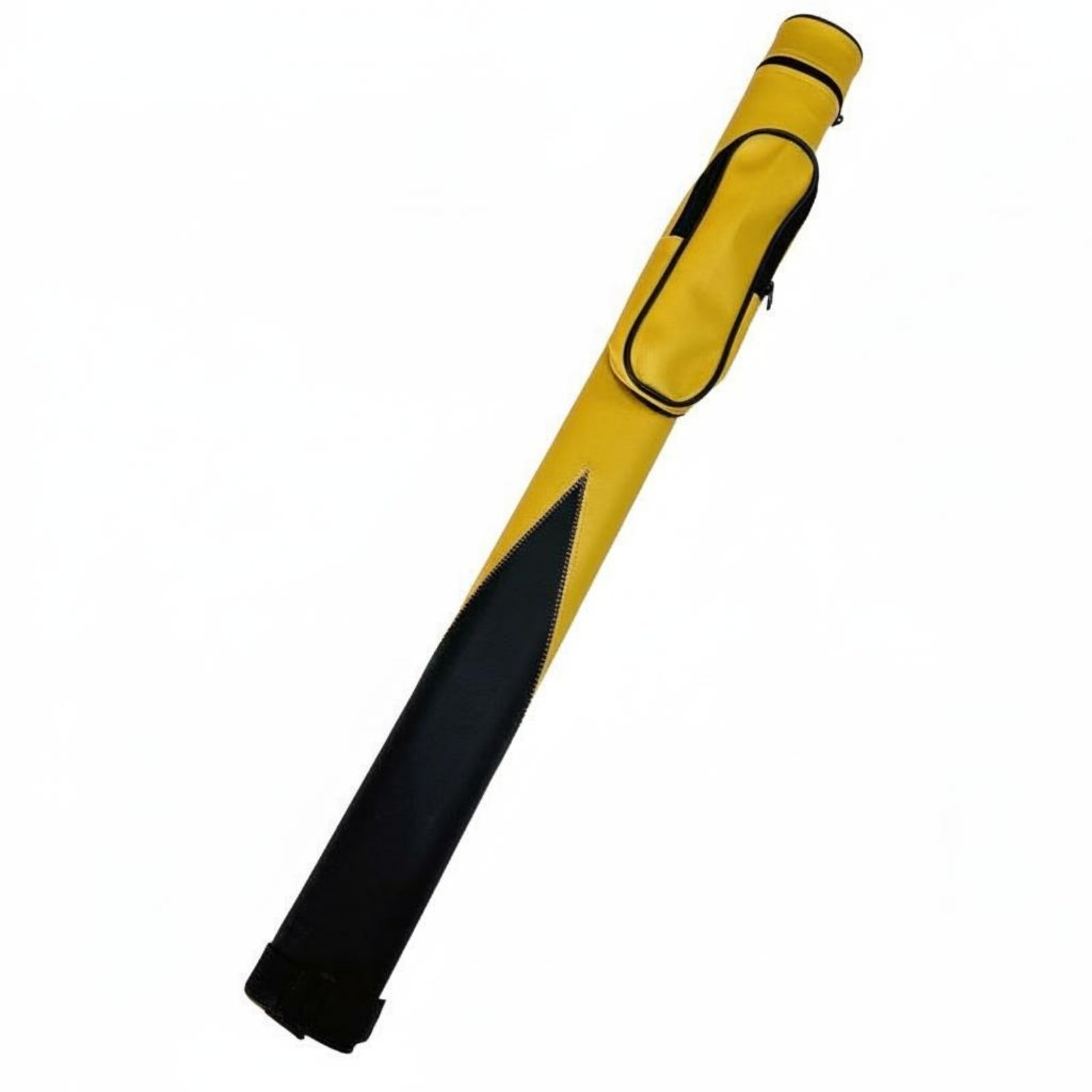 2-Piece Cue Case – Black-yellow