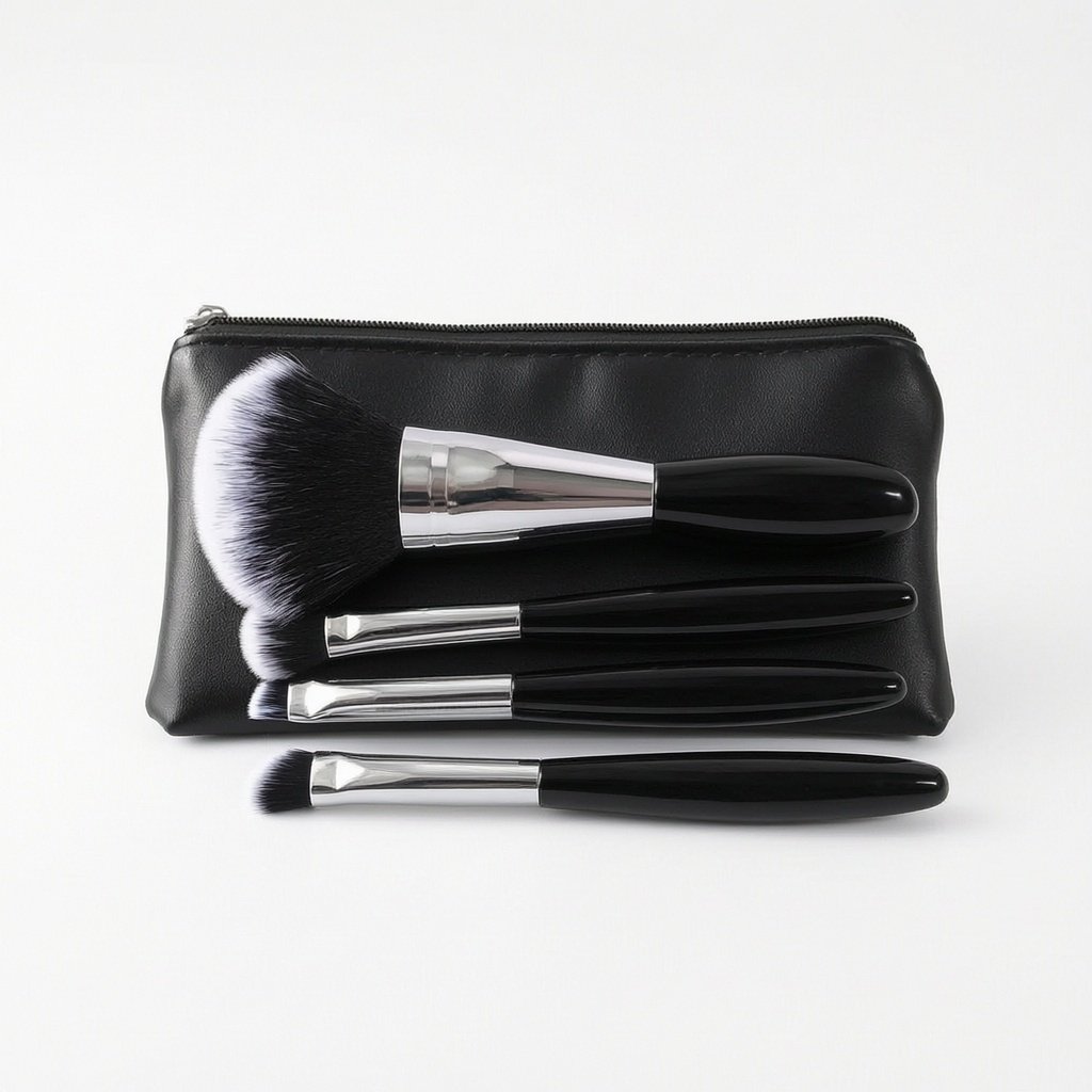 4-Piece Mini Cosmetic Brush Set