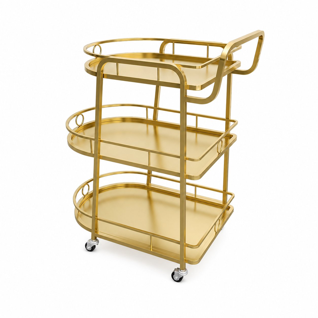 Nordic Style Rolling Cart