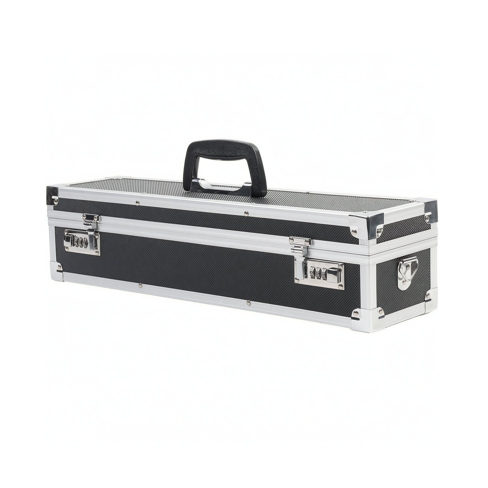 Aluminum Alloy Tool Case – Silver Black