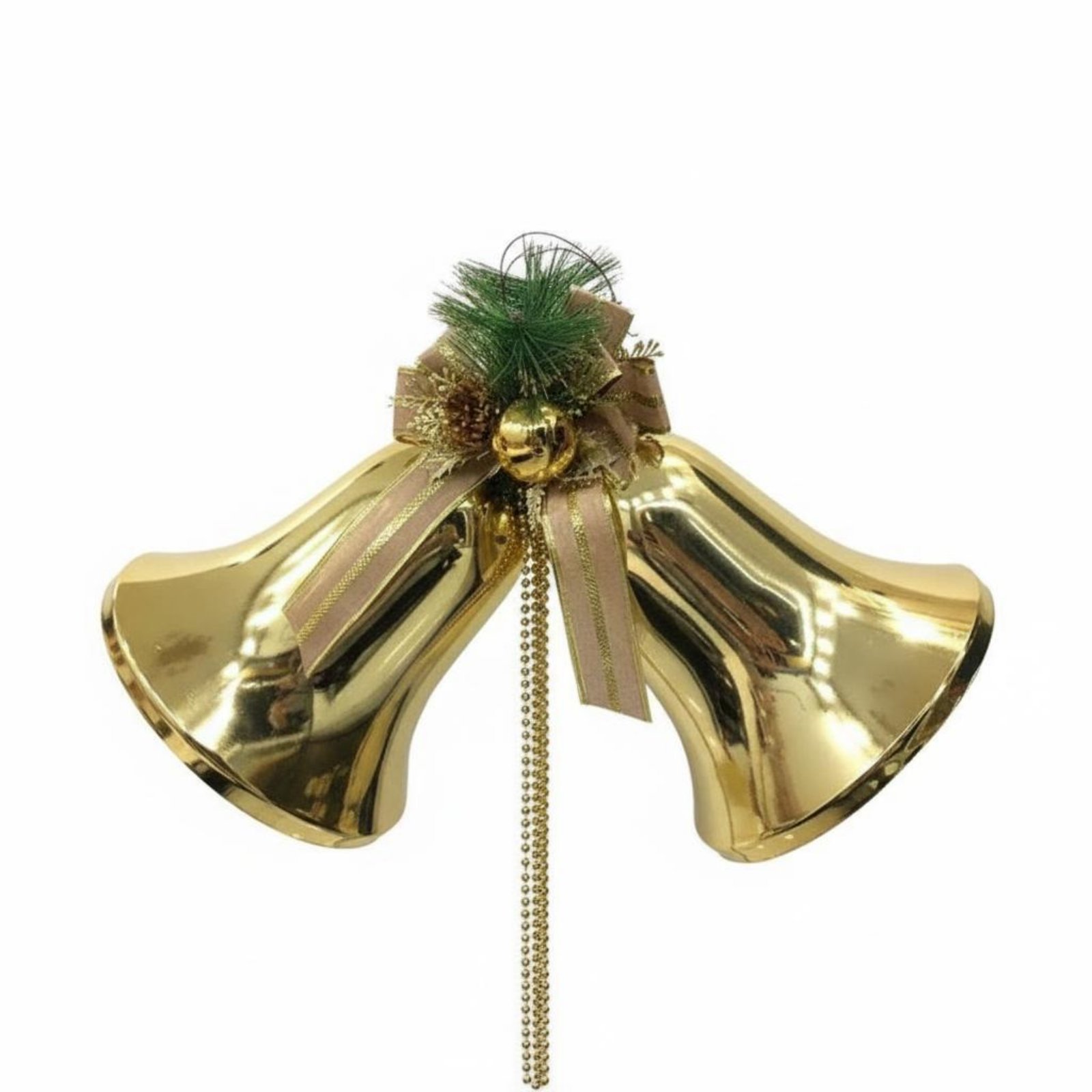 2-Piece Oversized Christmas Bell Ornament