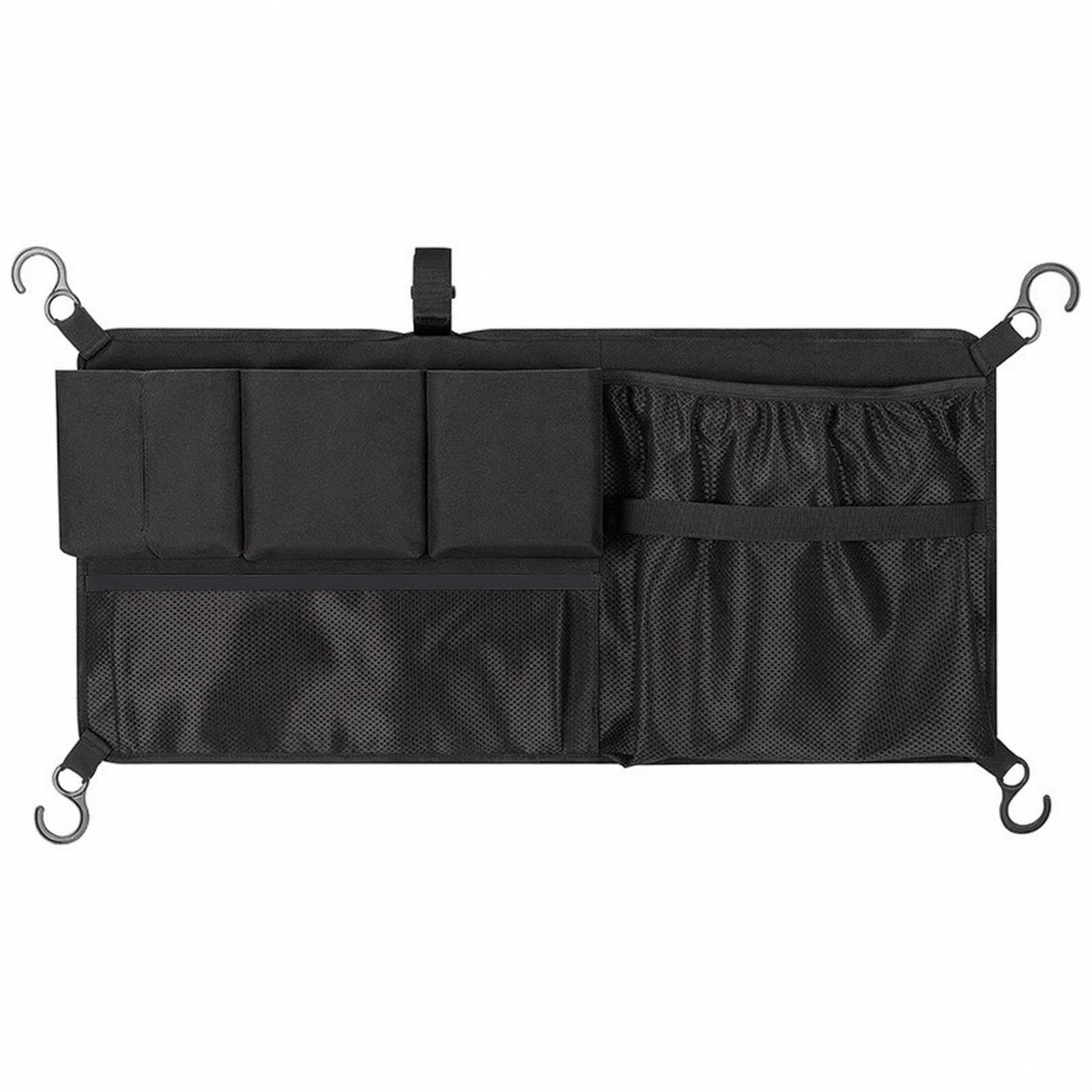Wagon Side Storage Bag with Mesh Pockets