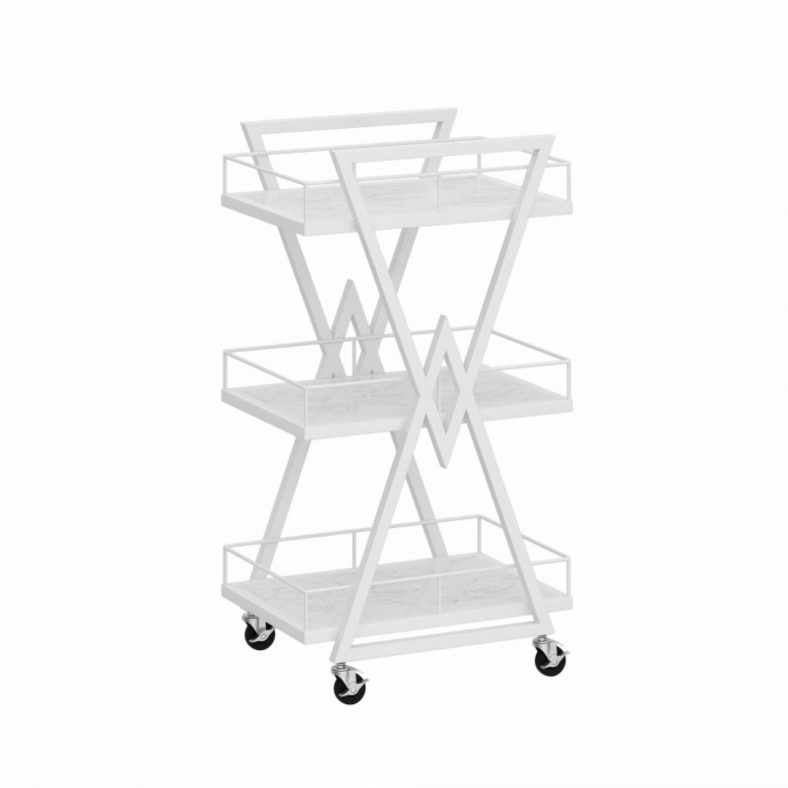 Salon Service Trolley 3-Tier