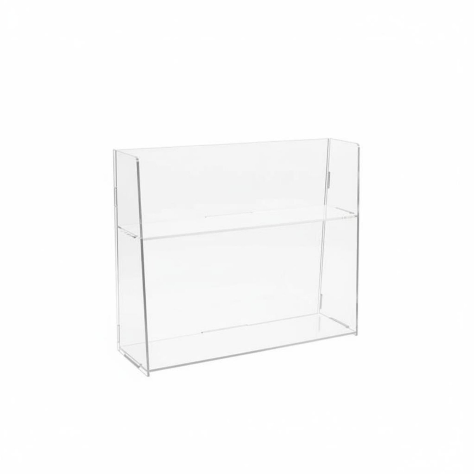 Acrylic Display Stand – 15*8*18cm, Trapezoid 2-tier