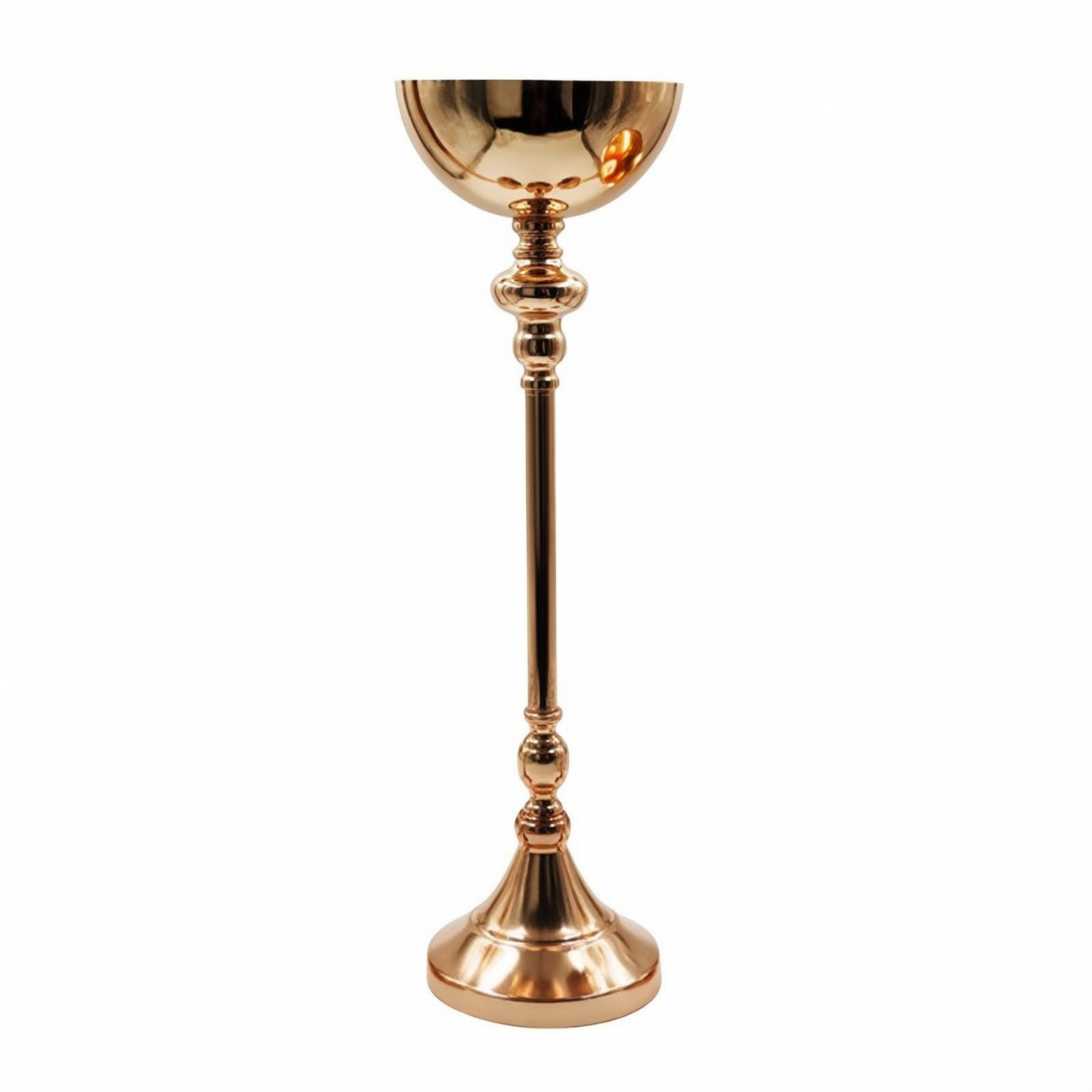 Pedestal Vase Gold Electroplated – 18x57.5x15cm