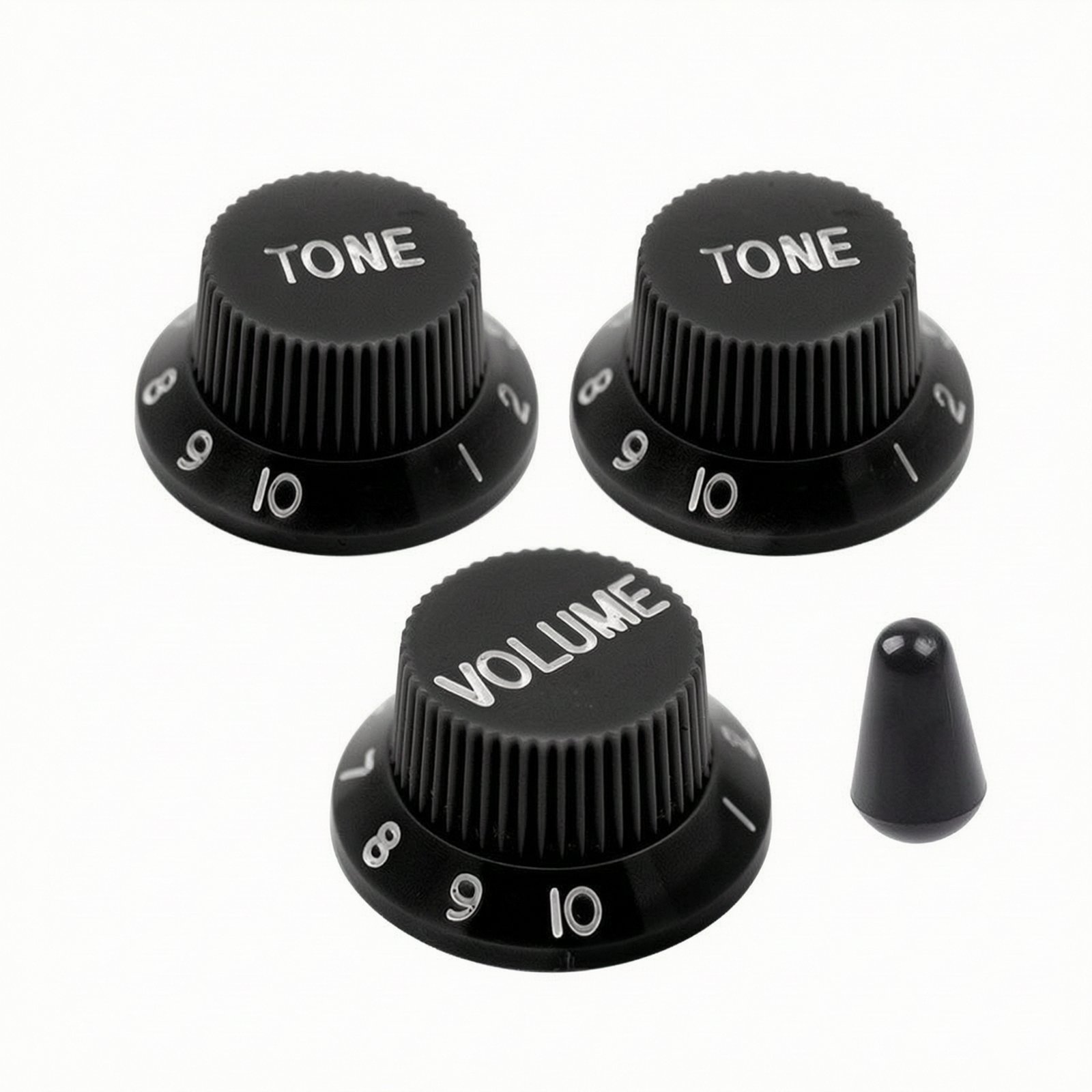 3-Piece Guitar Knobs