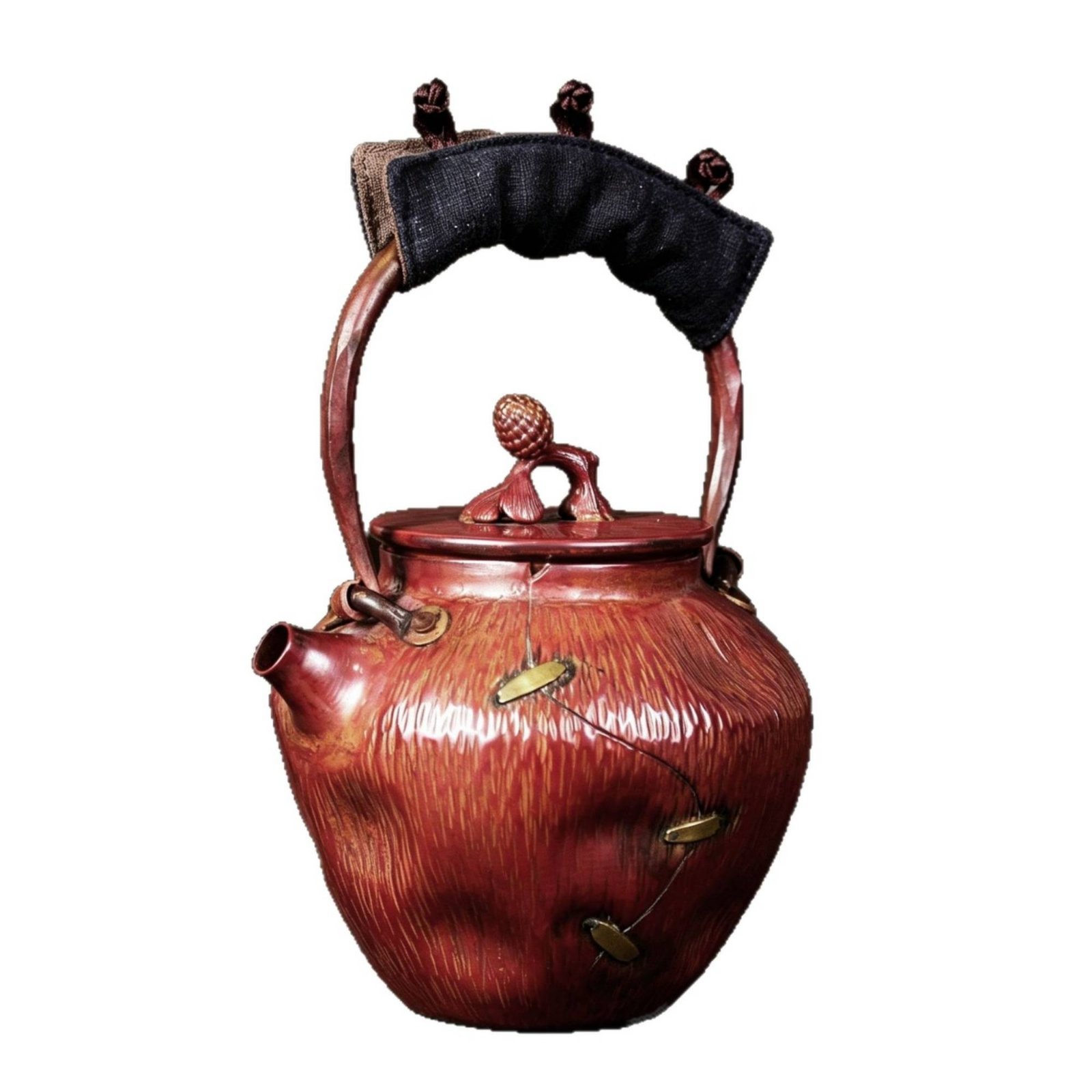 Copper Tea Kettle with Lid