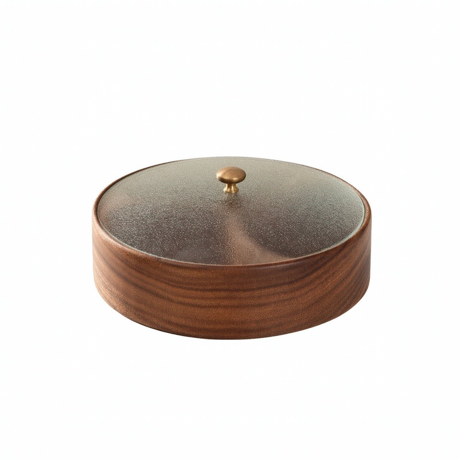 Walnut Wood Snack Storage Box
