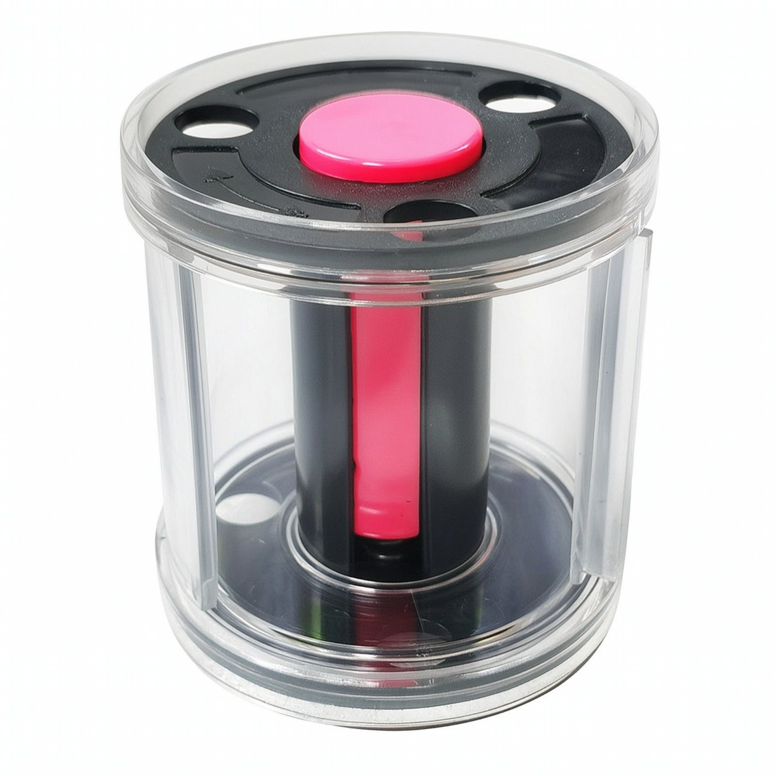 Ribbon Storage Box – Pink Black