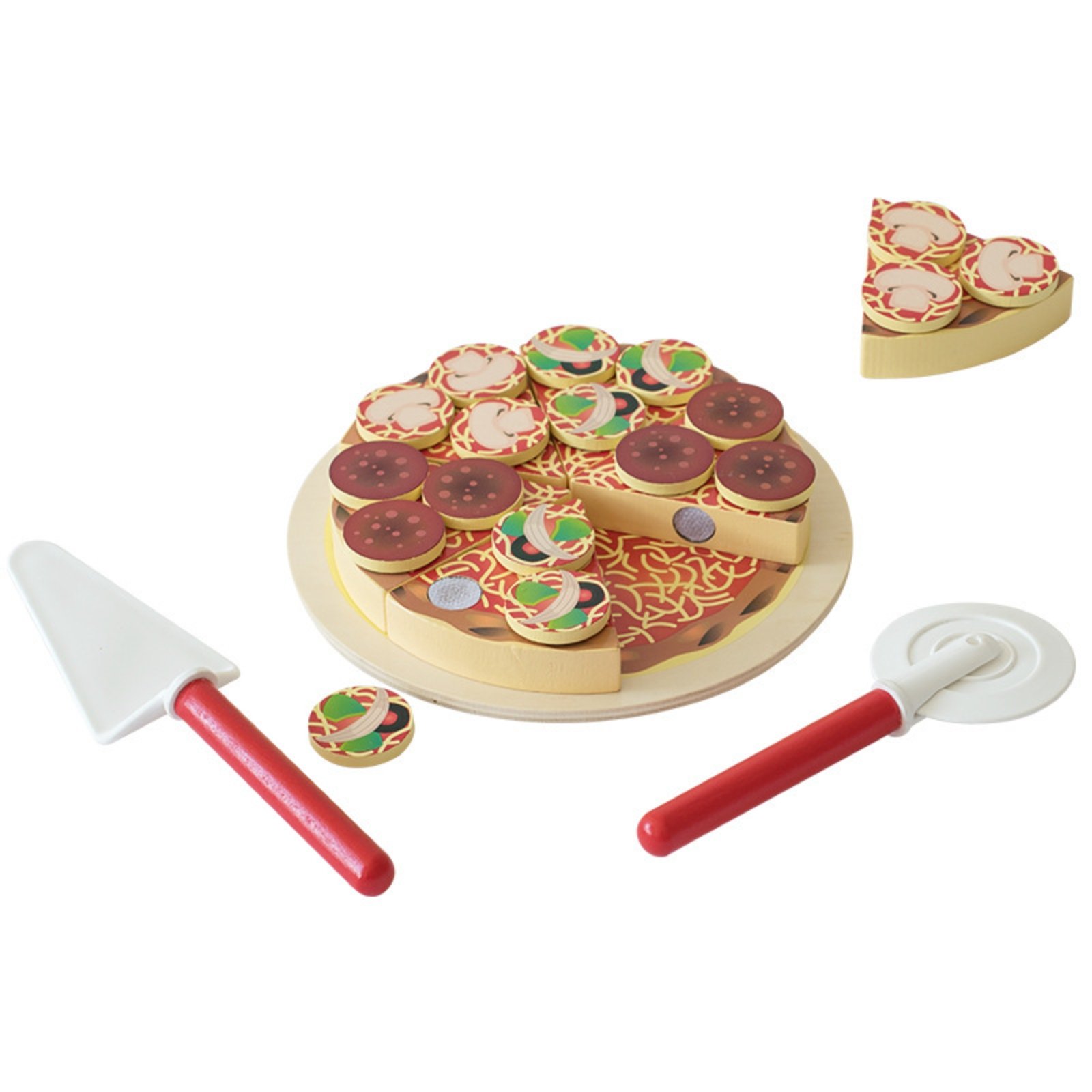 Wooden Pizza Toy