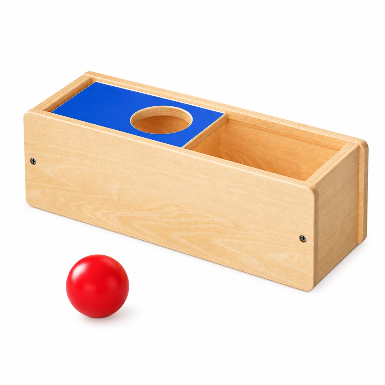 Wooden Object Permanence Box