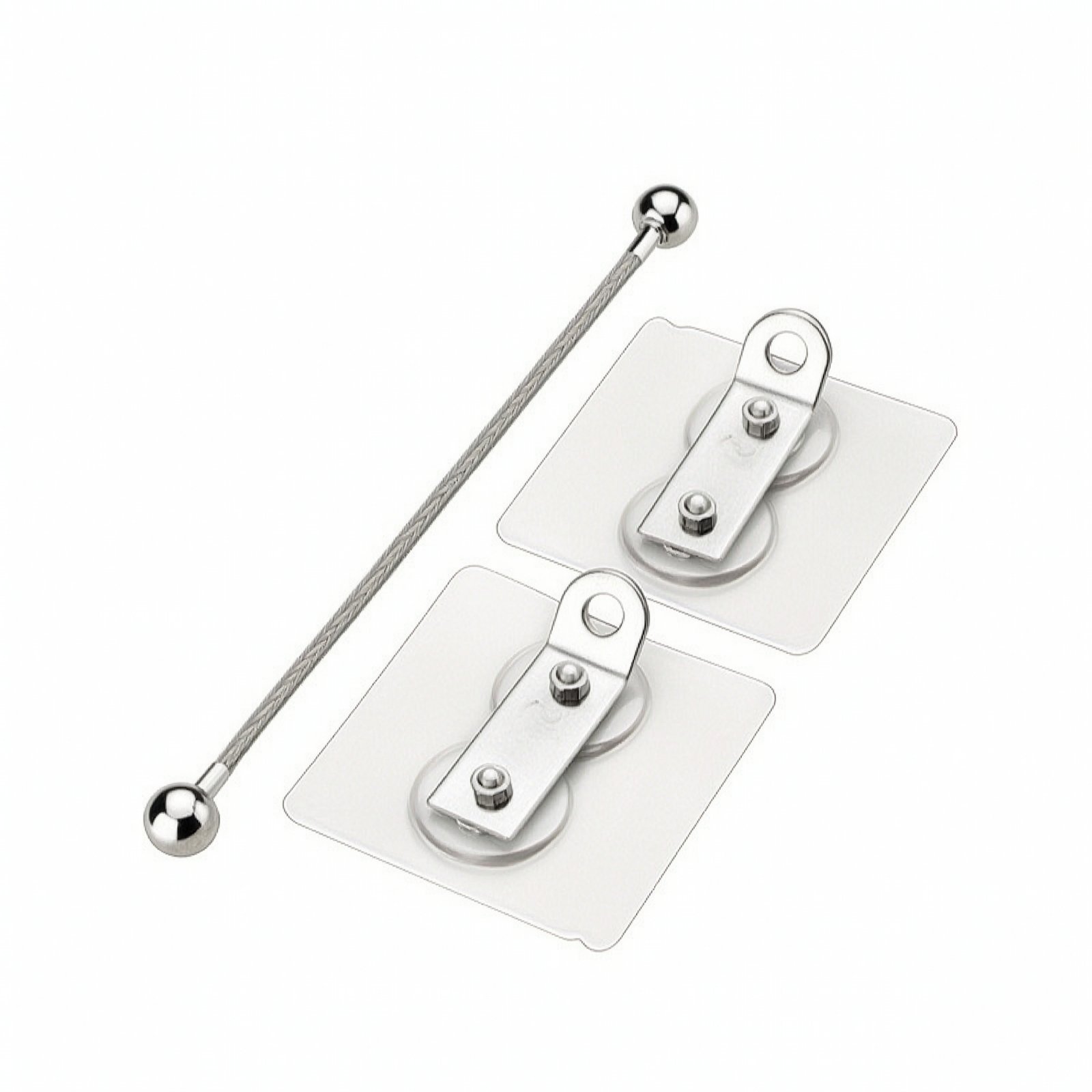 Furniture Wall Anchor with Steel Cable