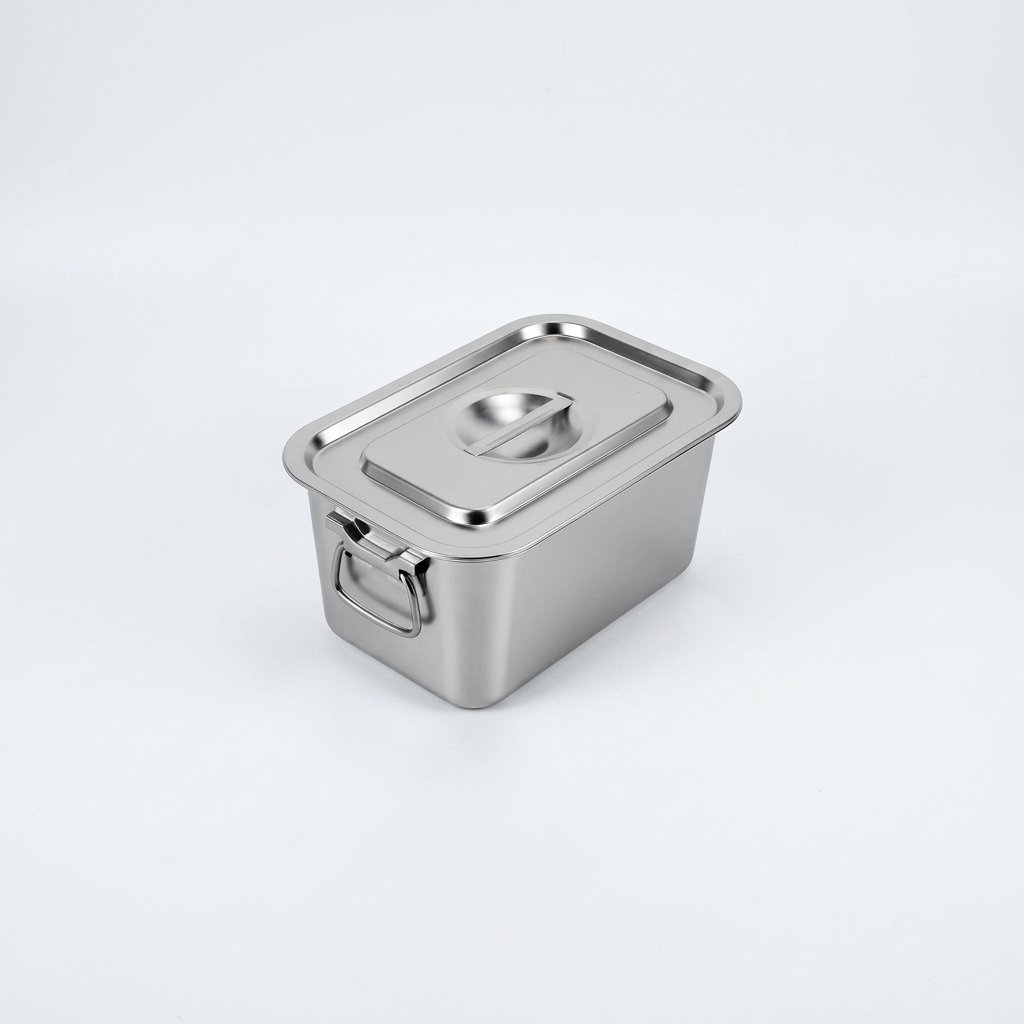 Stainless Steel Square Ice Bucket