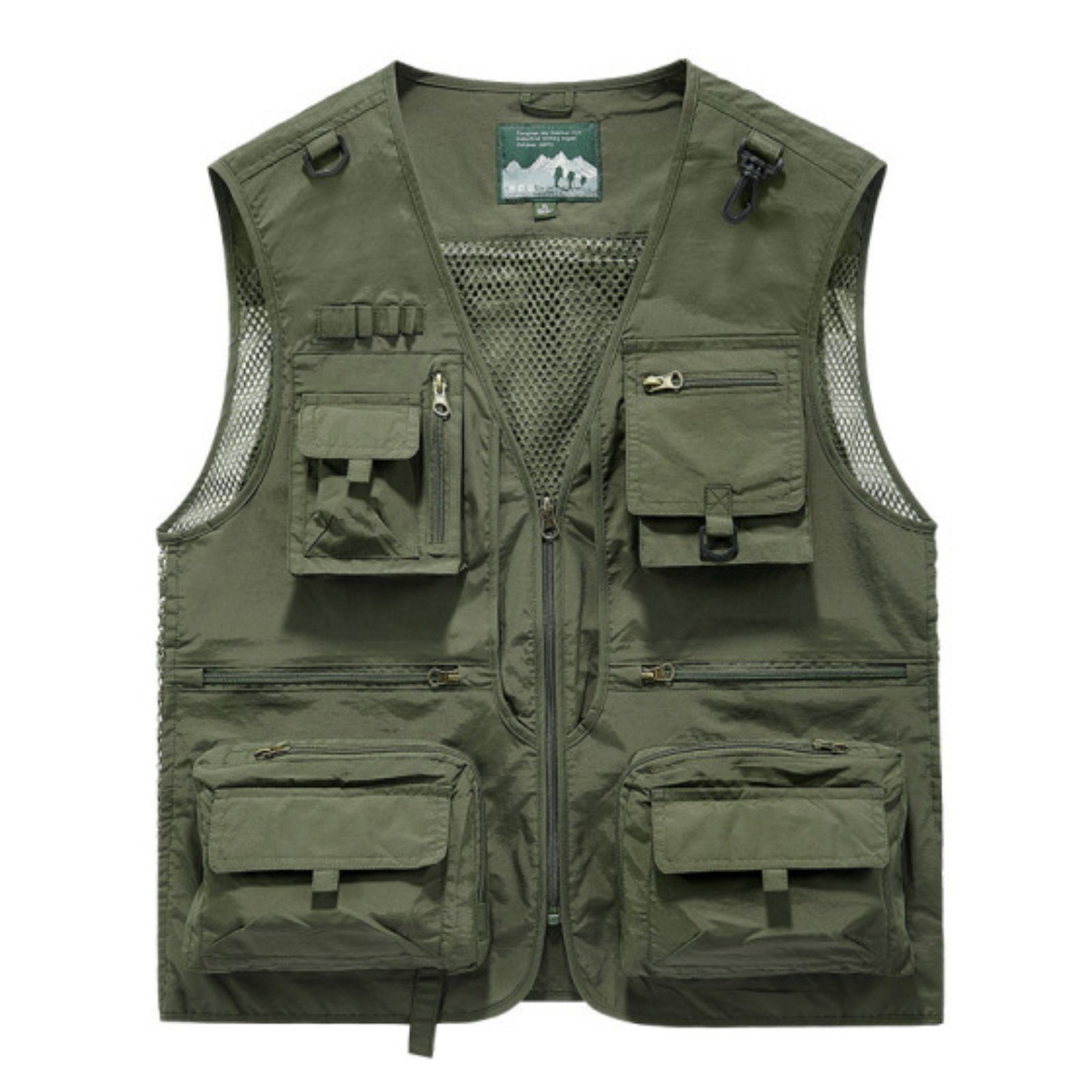 Multi-Compartment Fishing Vest