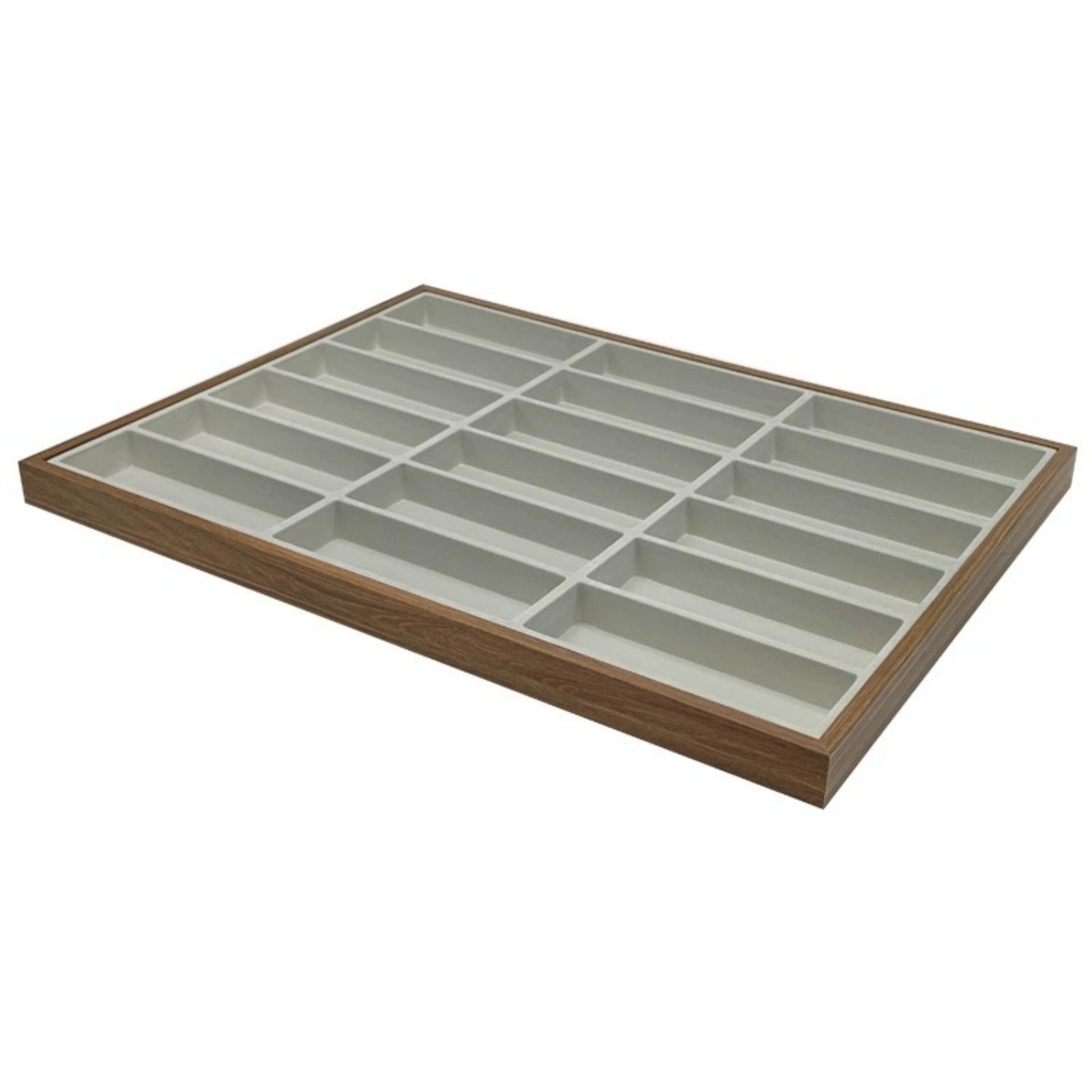 Wooden Sunglasses Display Tray